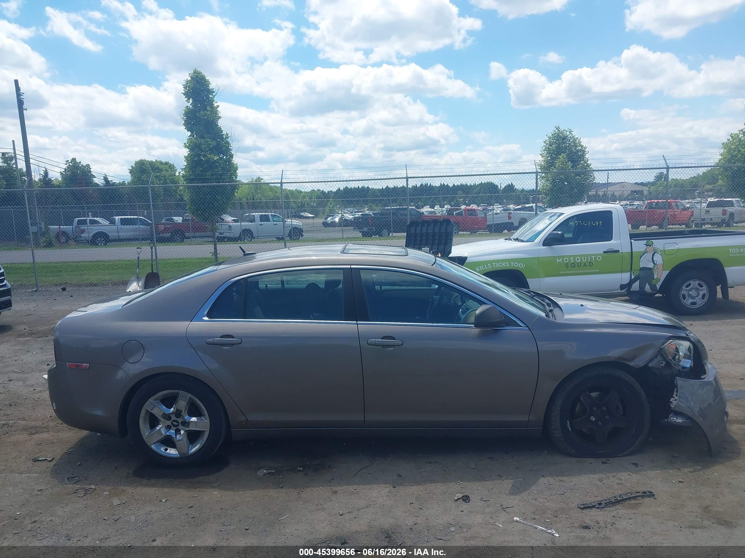2011 Chevrolet Malibu Ls Dark Brown vin: 1G1ZB5E17BF178237