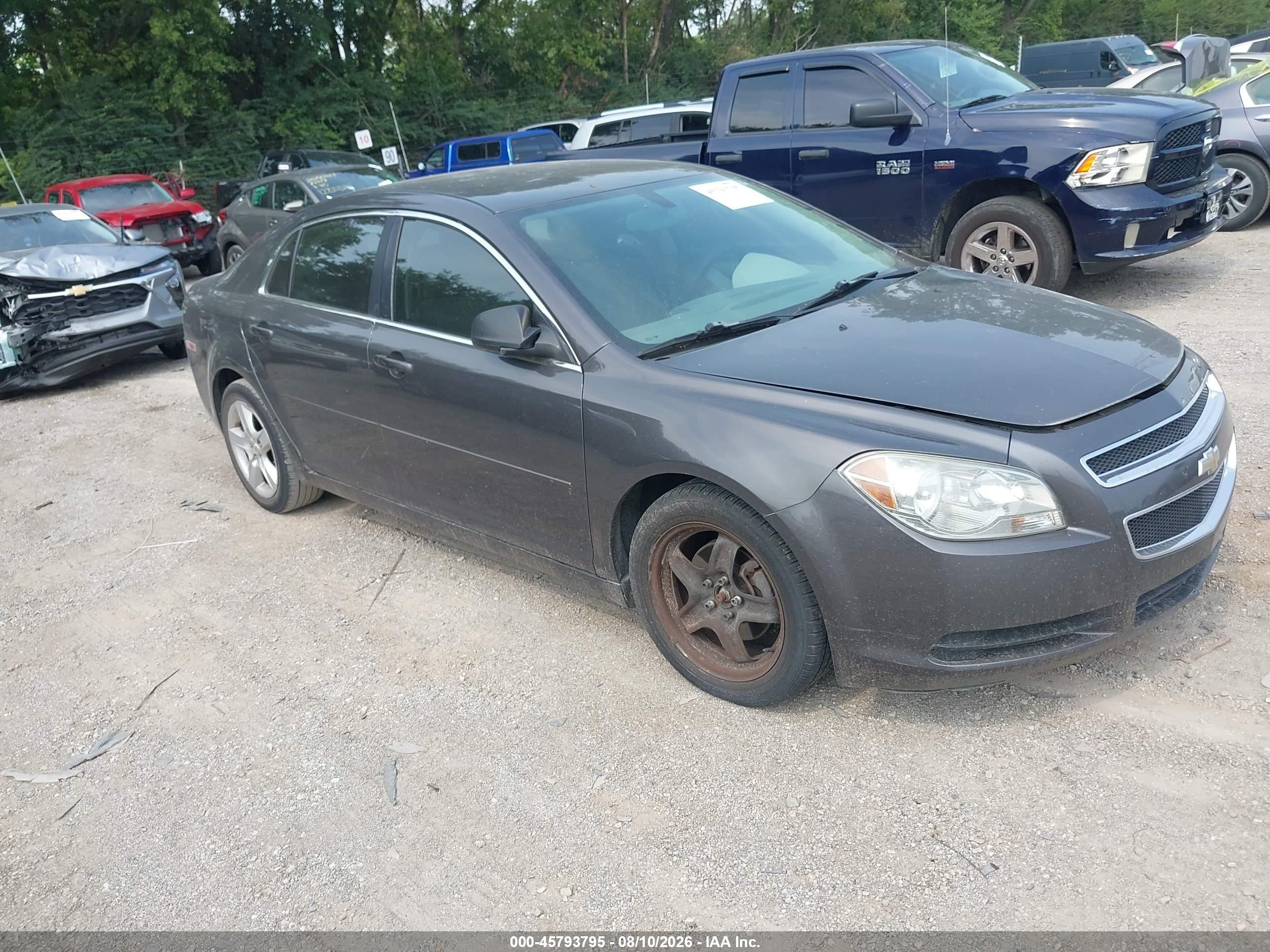 2011 Chevrolet Malibu Ls Blue vin: 1G1ZB5E17BF220146