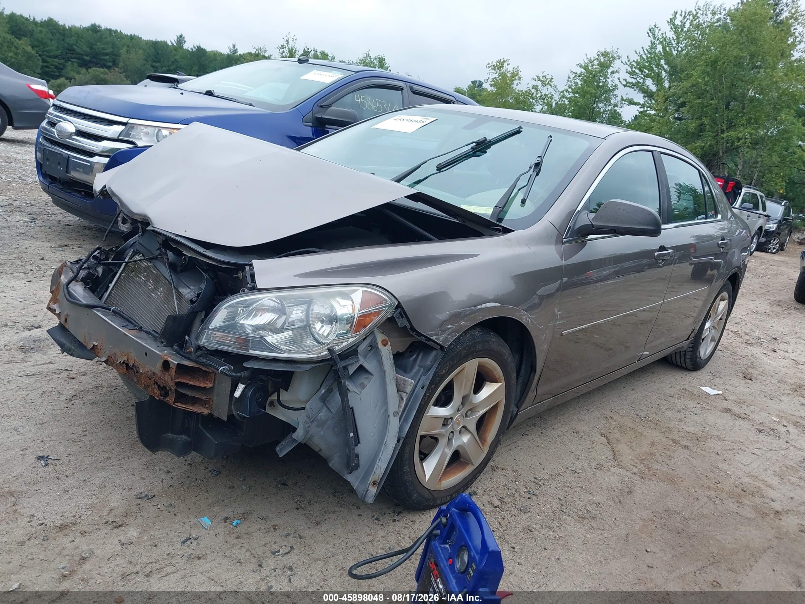2011 Chevrolet Malibu Ls Champagne vin: 1G1ZB5E17BF272182