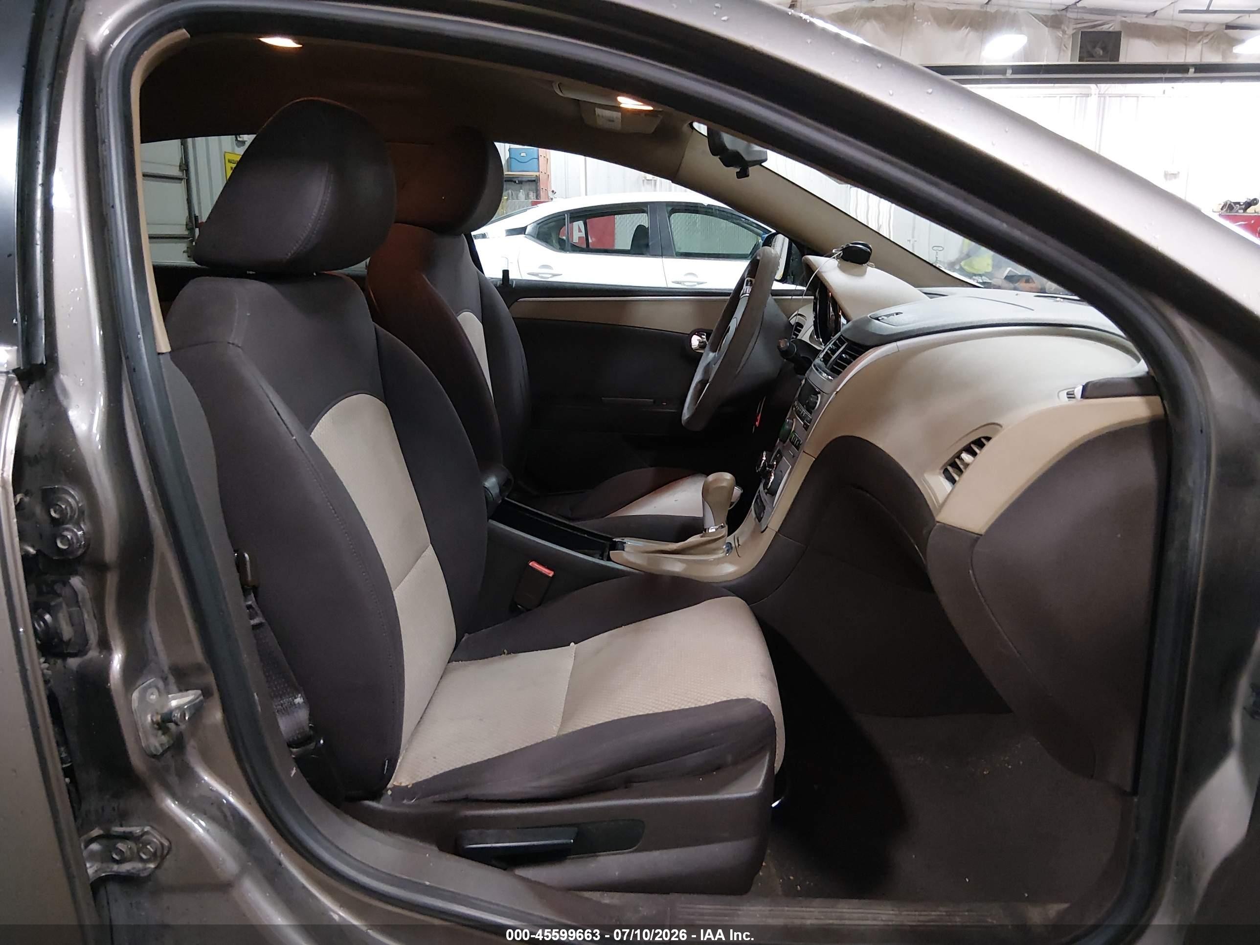 2011 Chevrolet Malibu Ls Gray vin: 1G1ZB5E17BF337595