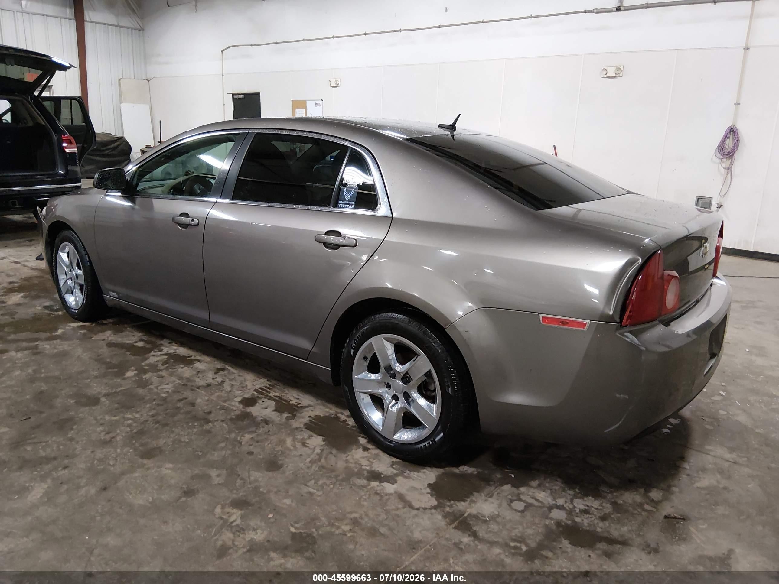 2011 Chevrolet Malibu Ls Gray vin: 1G1ZB5E17BF337595