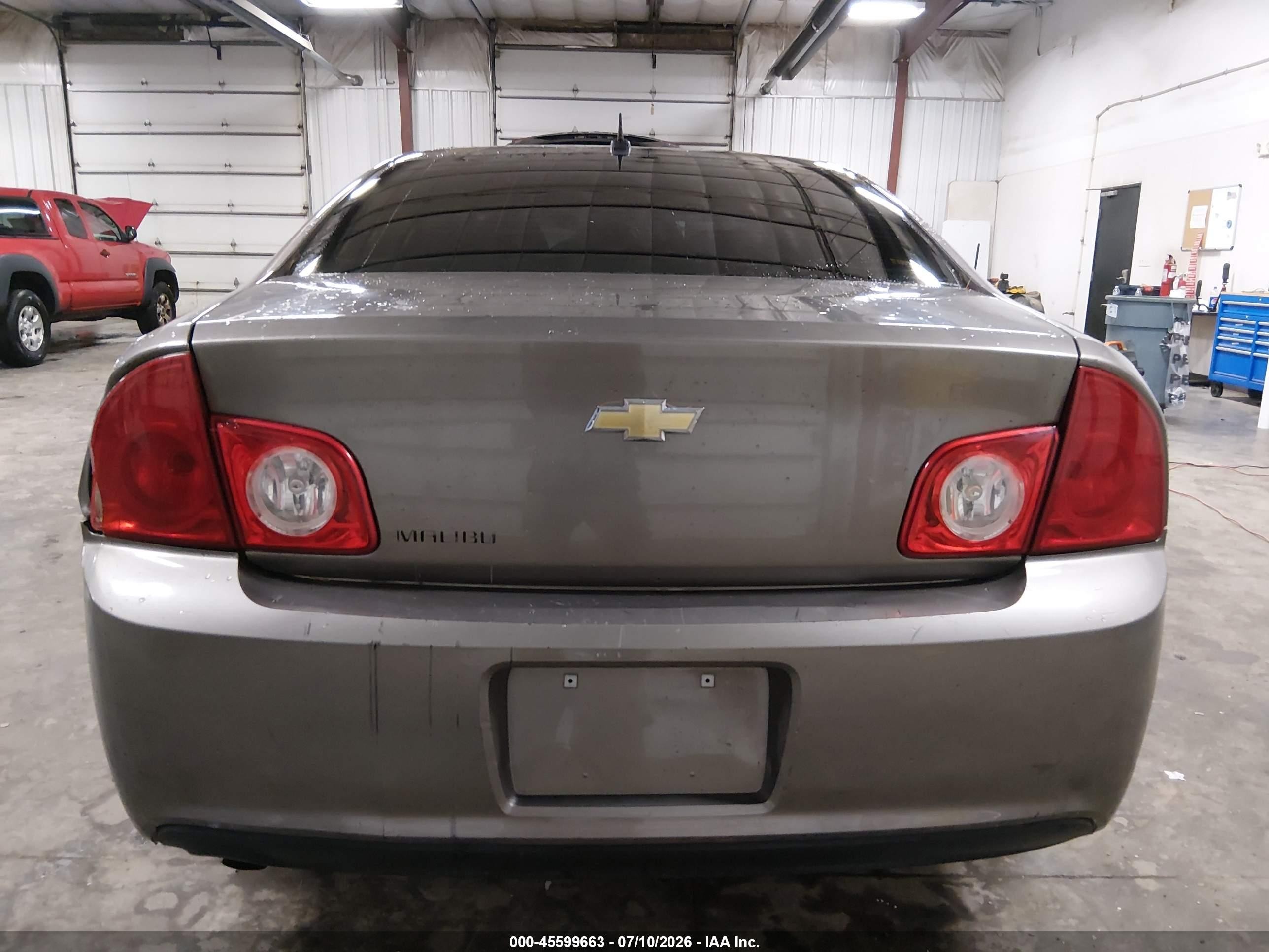 2011 Chevrolet Malibu Ls Gray vin: 1G1ZB5E17BF337595