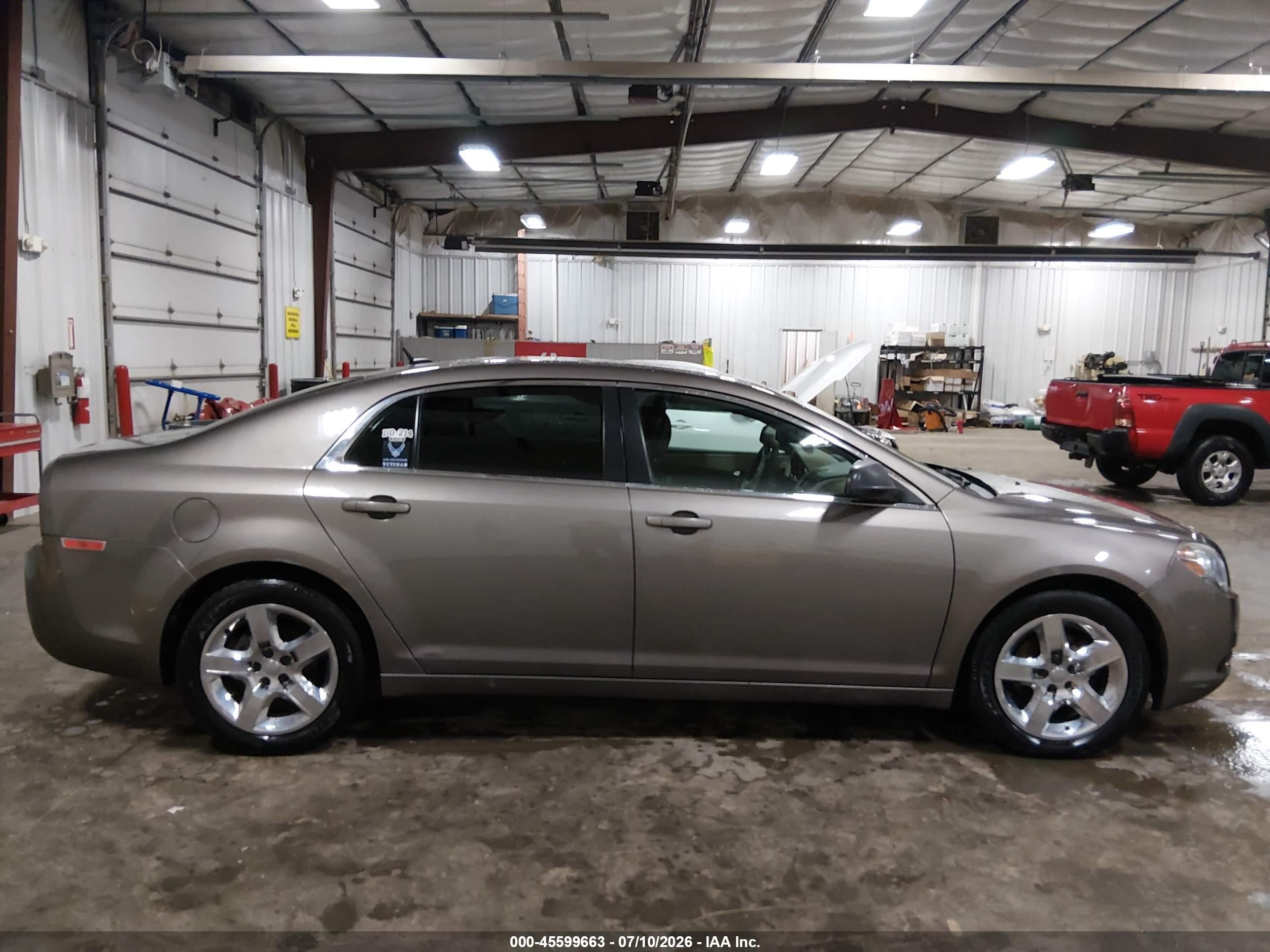 2011 Chevrolet Malibu Ls Gray vin: 1G1ZB5E17BF337595