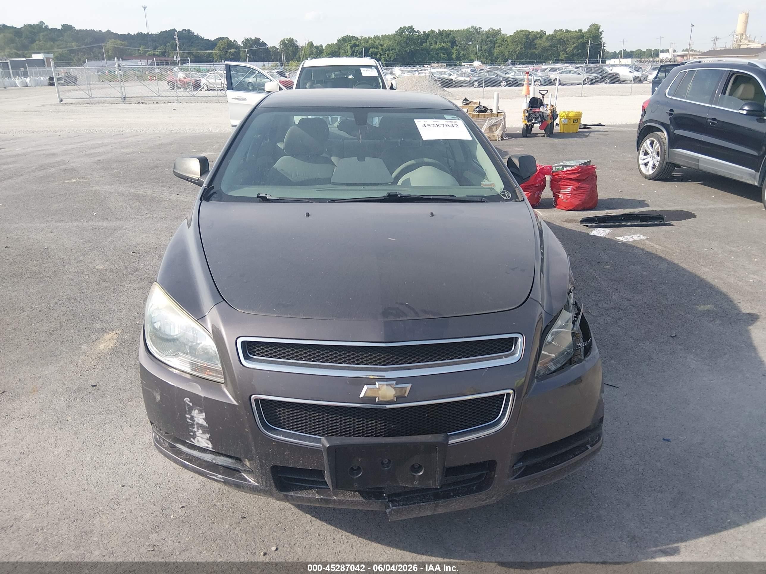 2011 Chevrolet Malibu Ls Gray vin: 1G1ZB5E18BF119570