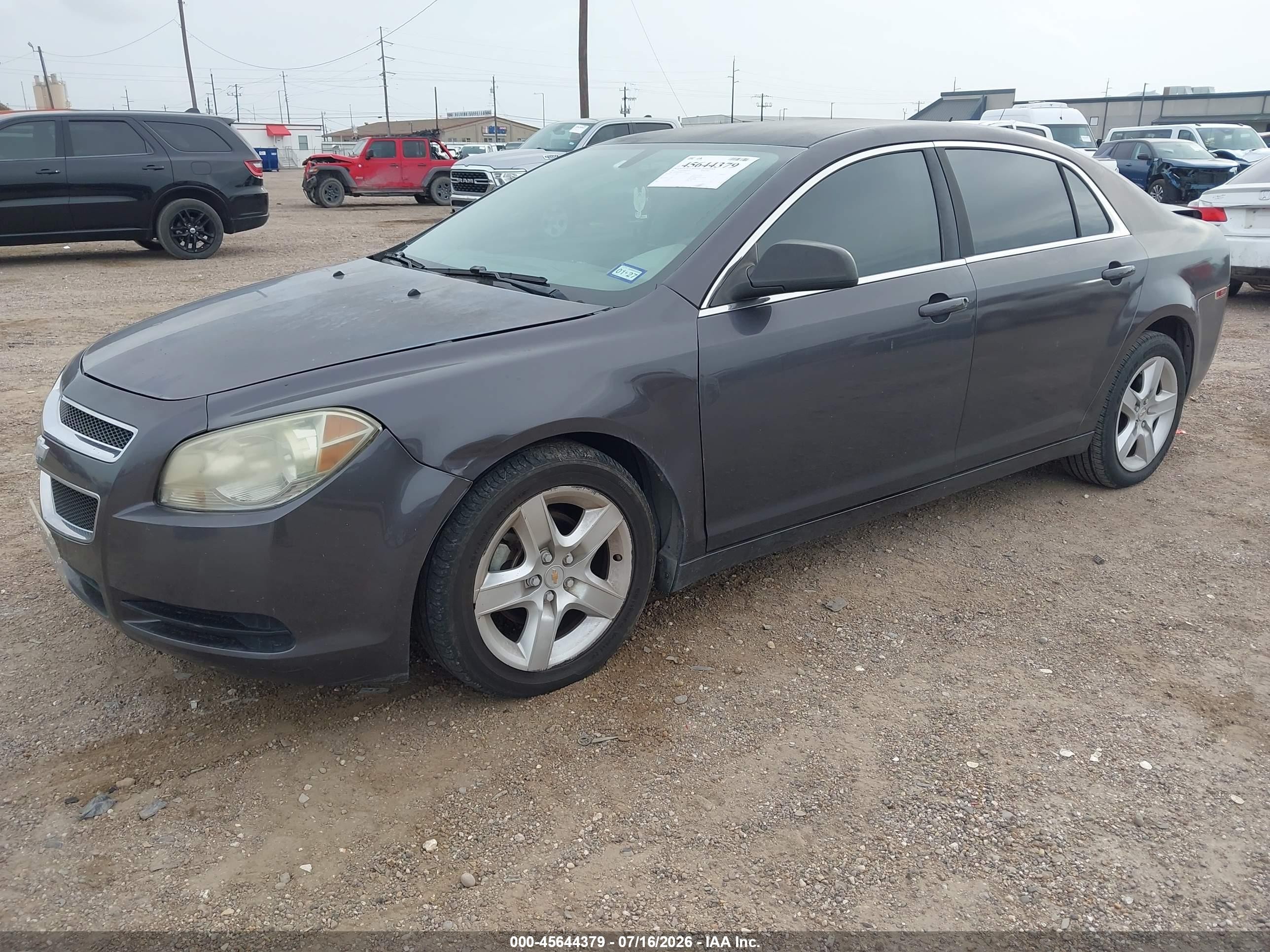 2011 Chevrolet Malibu Ls Серый vin: 1G1ZB5E18BF149779