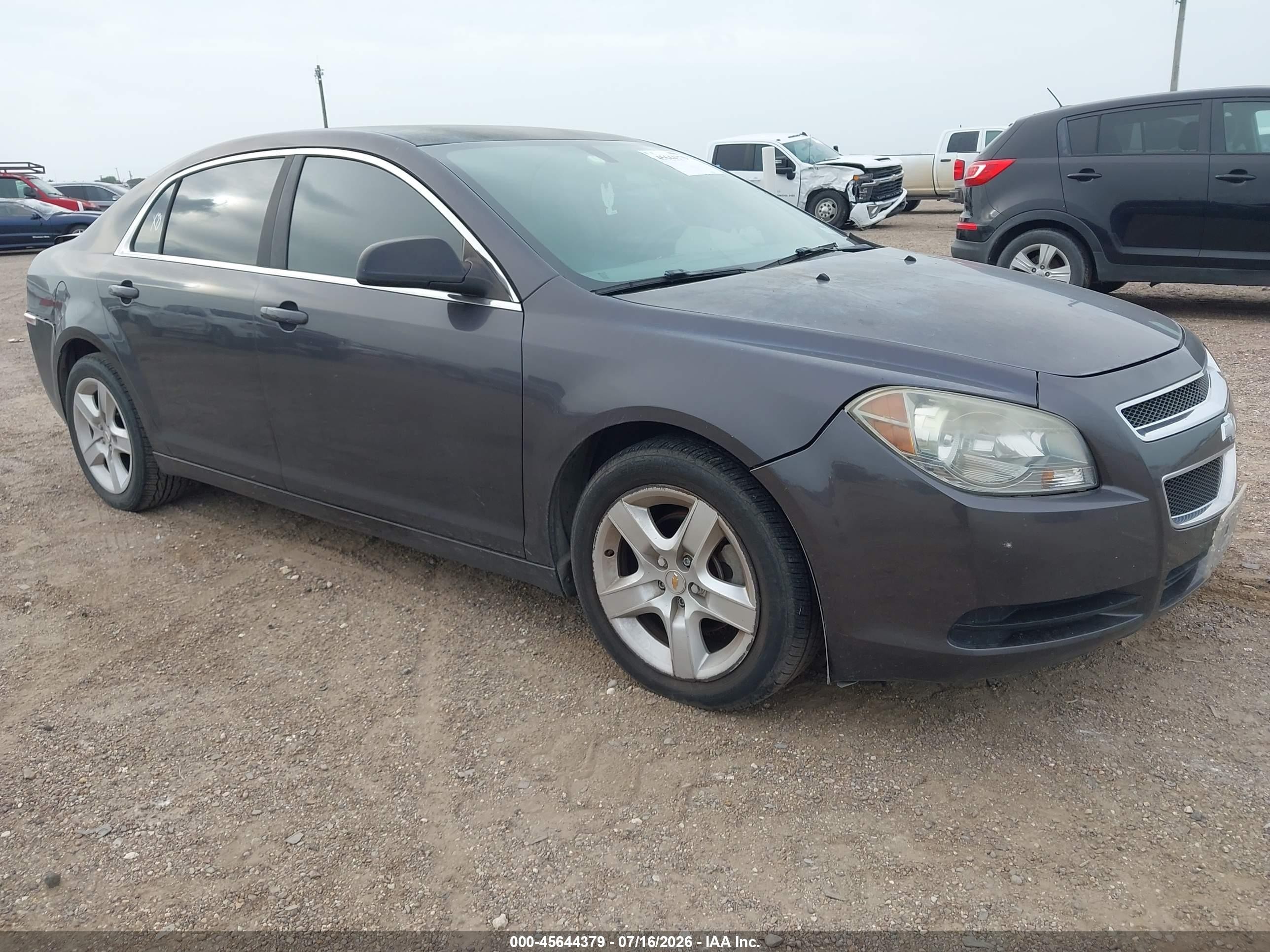 2011 Chevrolet Malibu Ls Gray vin: 1G1ZB5E18BF149779