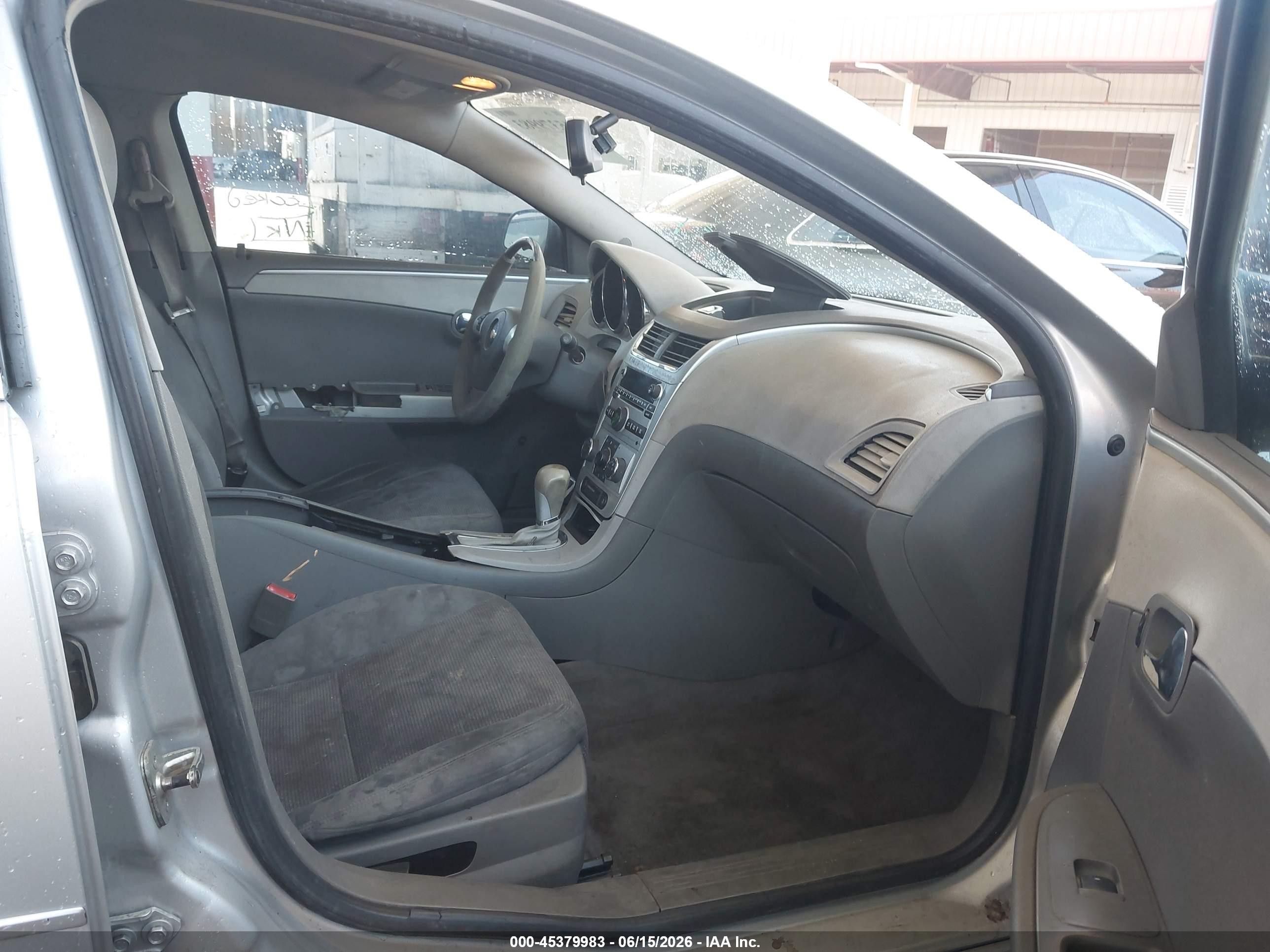 2011 Chevrolet Malibu Ls Gray vin: 1G1ZB5E18BF177646