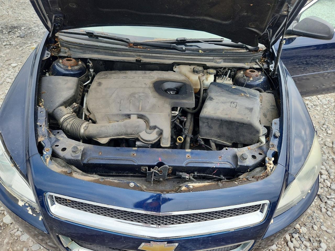 2011 Chevrolet Malibu Ls Blue vin: 1G1ZB5E18BF178649