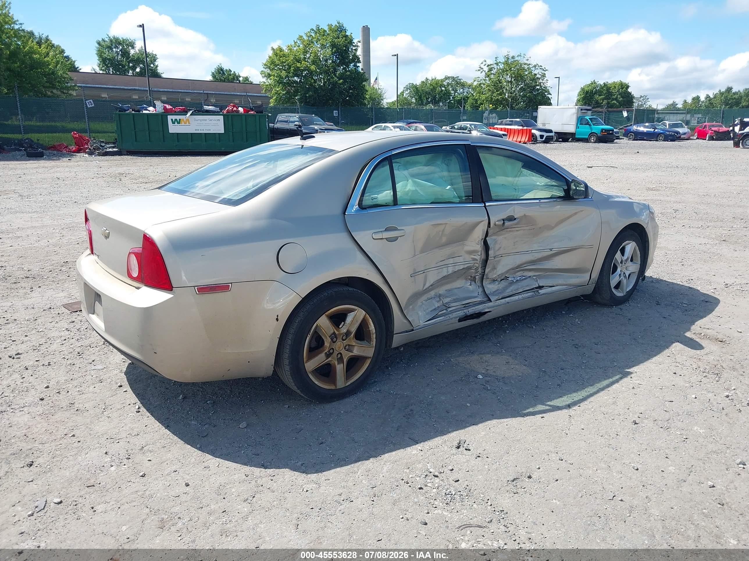 2011 Chevrolet Malibu Ls Gold vin: 1G1ZB5E18BF210340