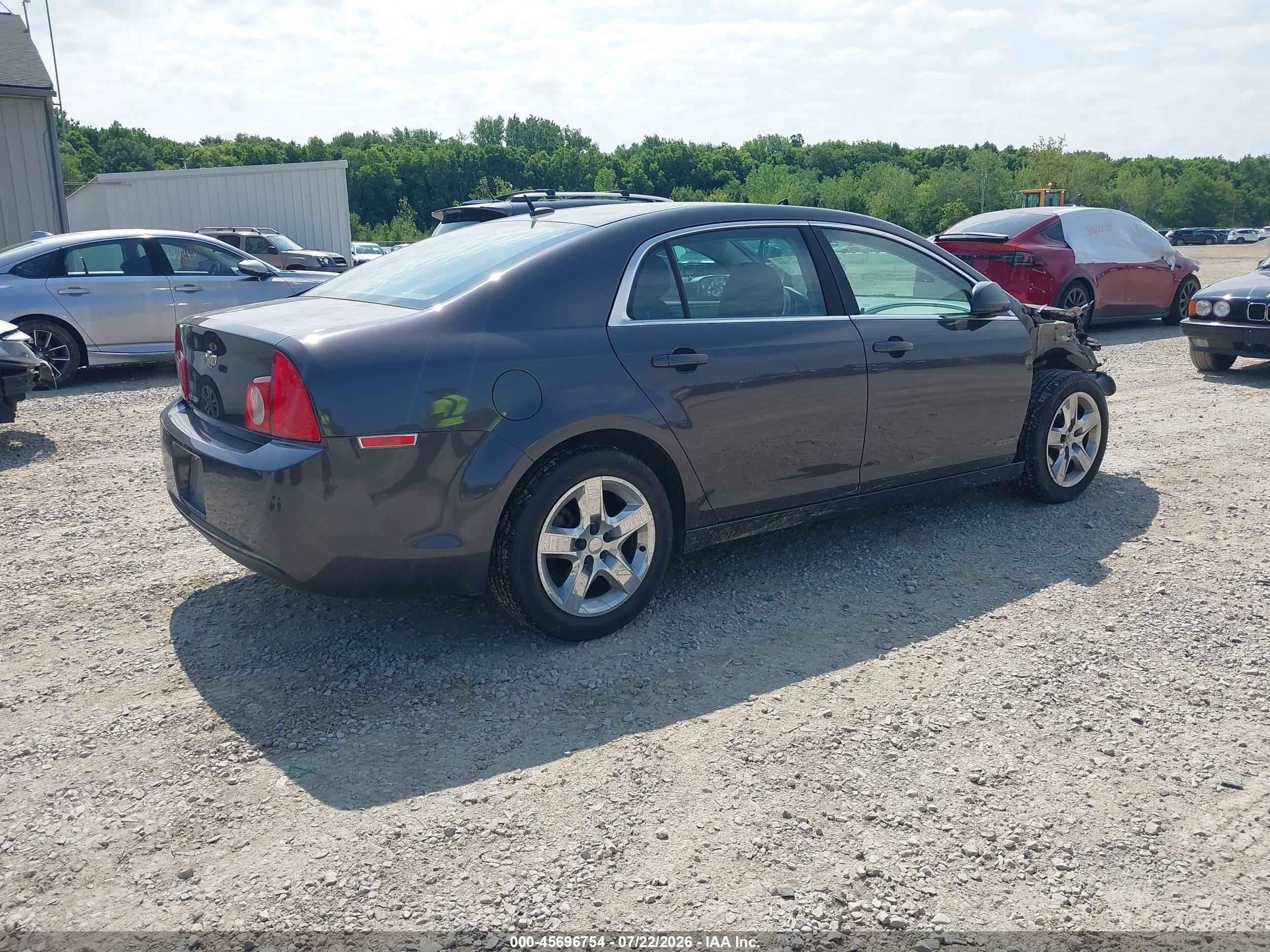 2011 Chevrolet Malibu Ls Золотой vin: 1G1ZB5E18BF263264