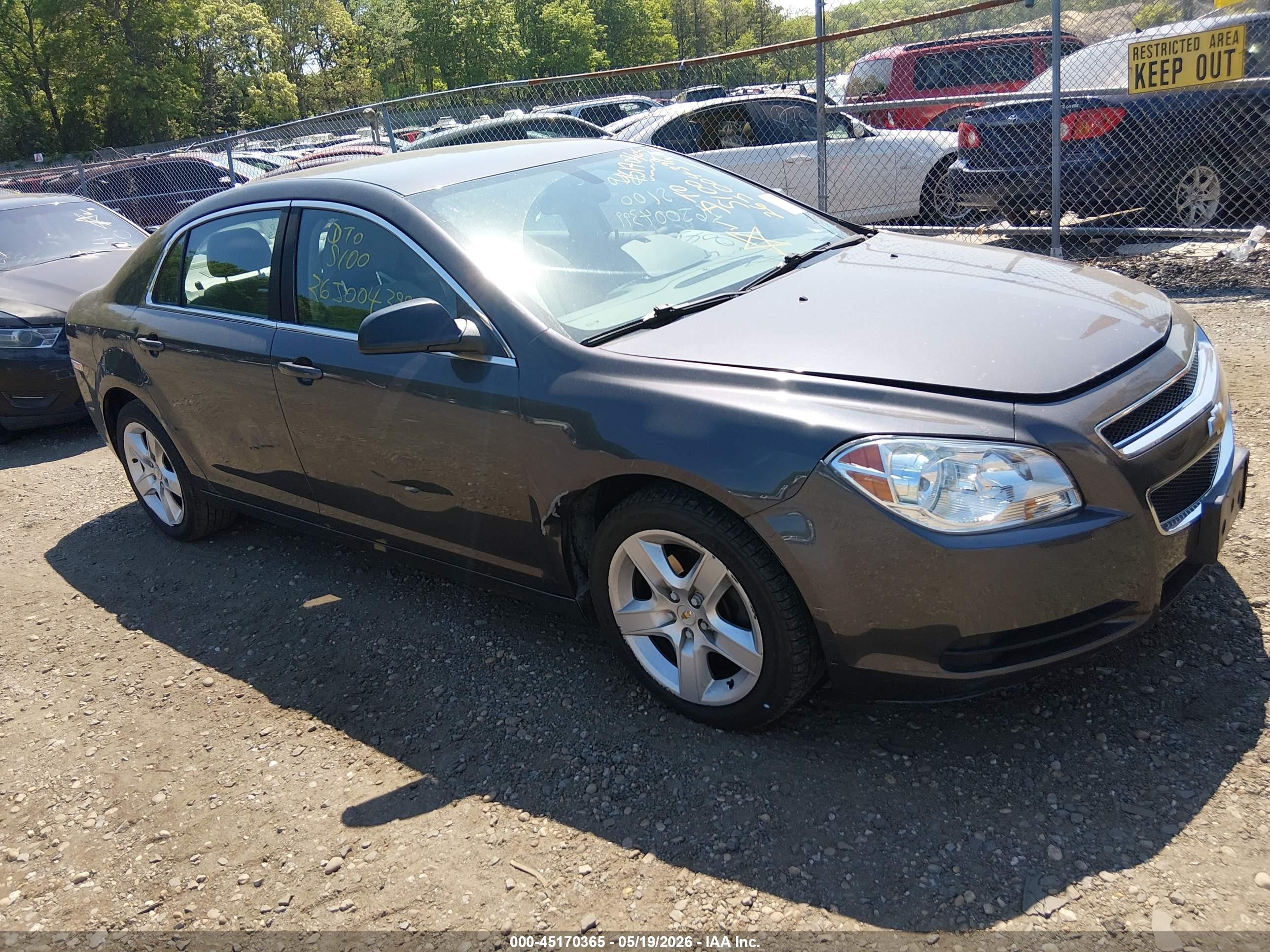 2011 Chevrolet Malibu Ls Gray vin: 1G1ZB5E18BF317971