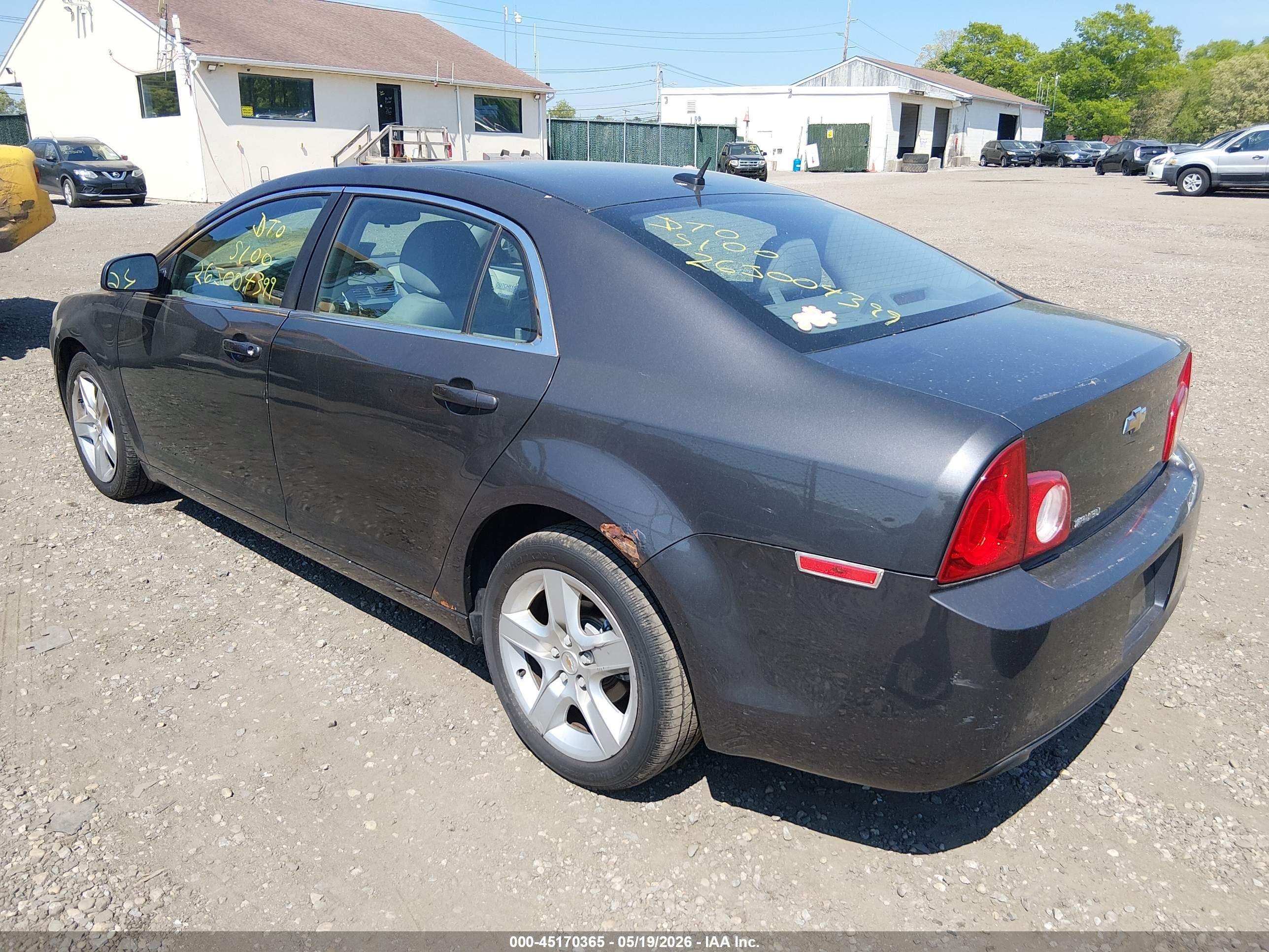 2011 Chevrolet Malibu Ls Gray vin: 1G1ZB5E18BF317971