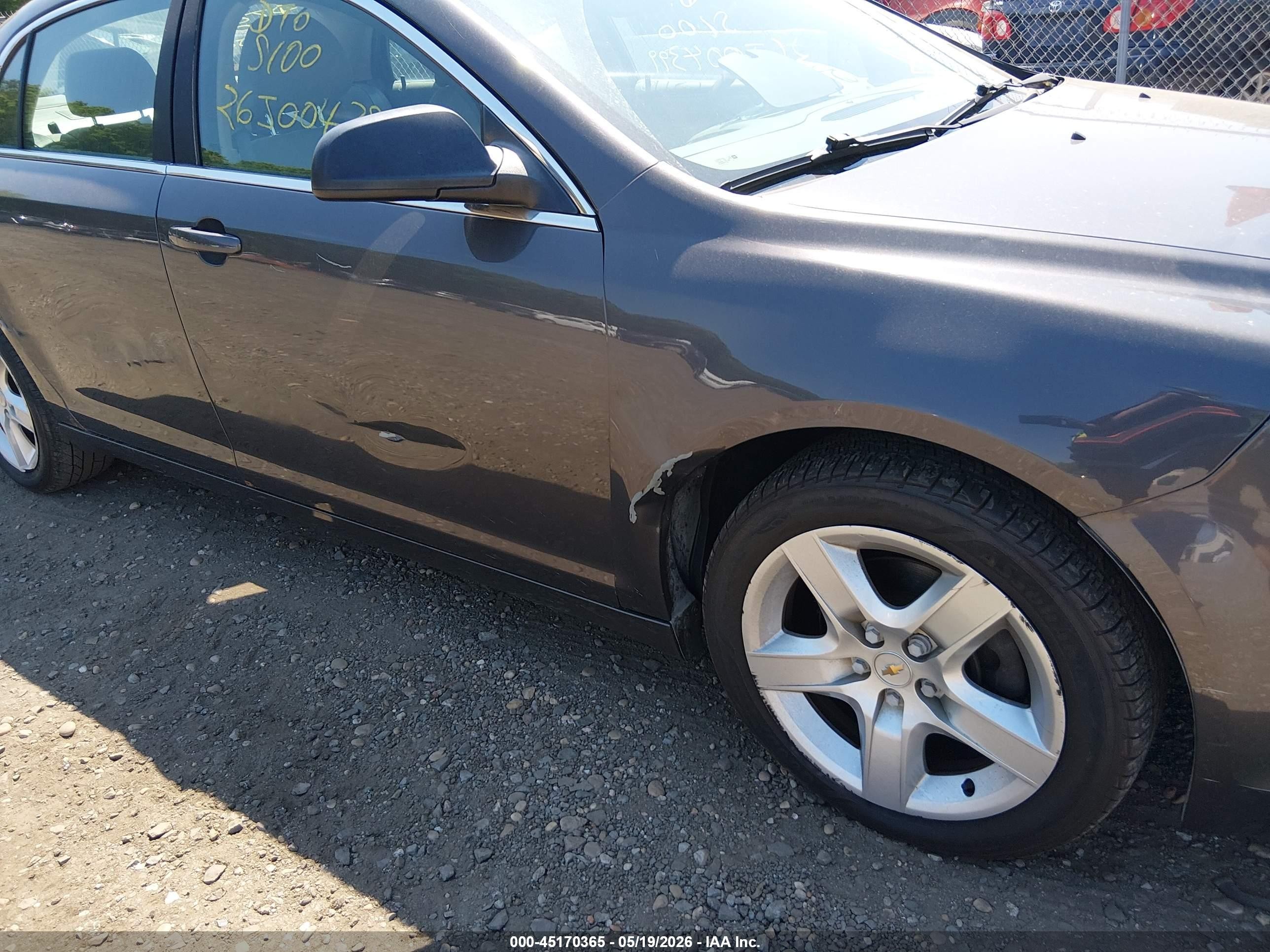 2011 Chevrolet Malibu Ls Gray vin: 1G1ZB5E18BF317971