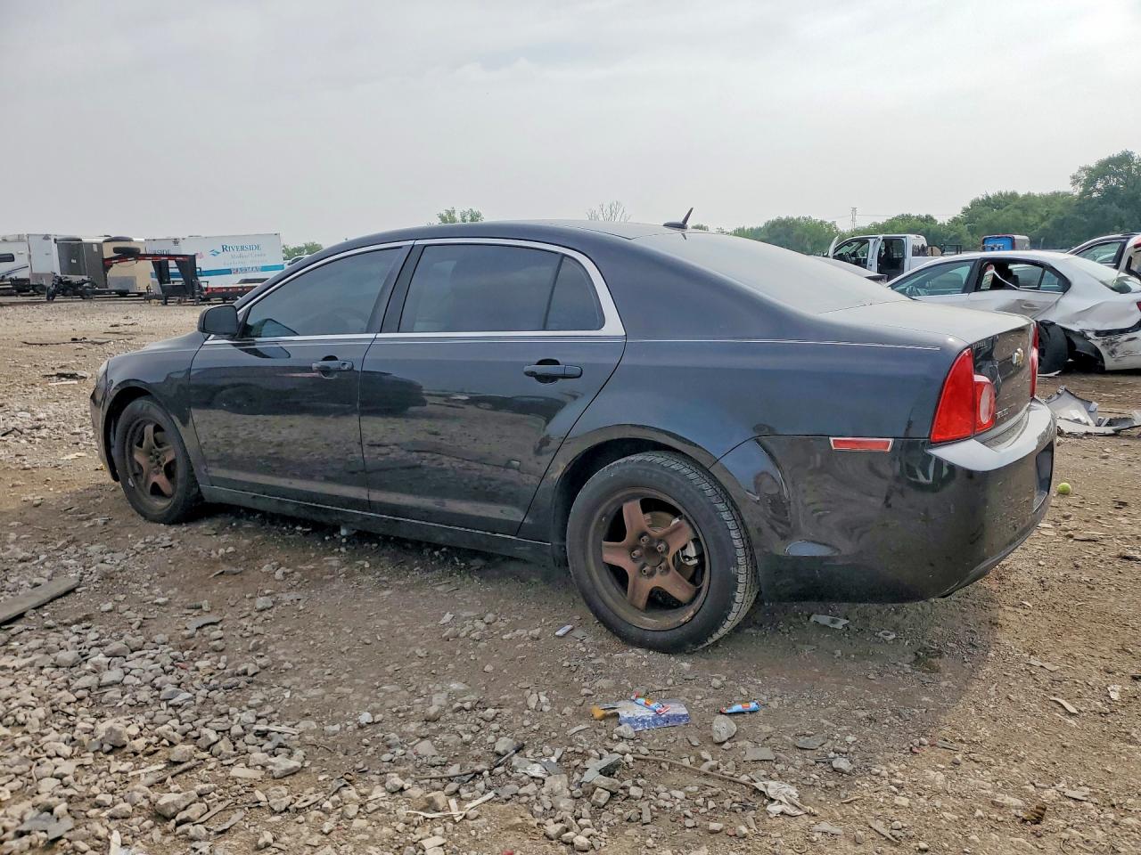 2011 Chevrolet Malibu Ls Black vin: 1G1ZB5E19BF174058