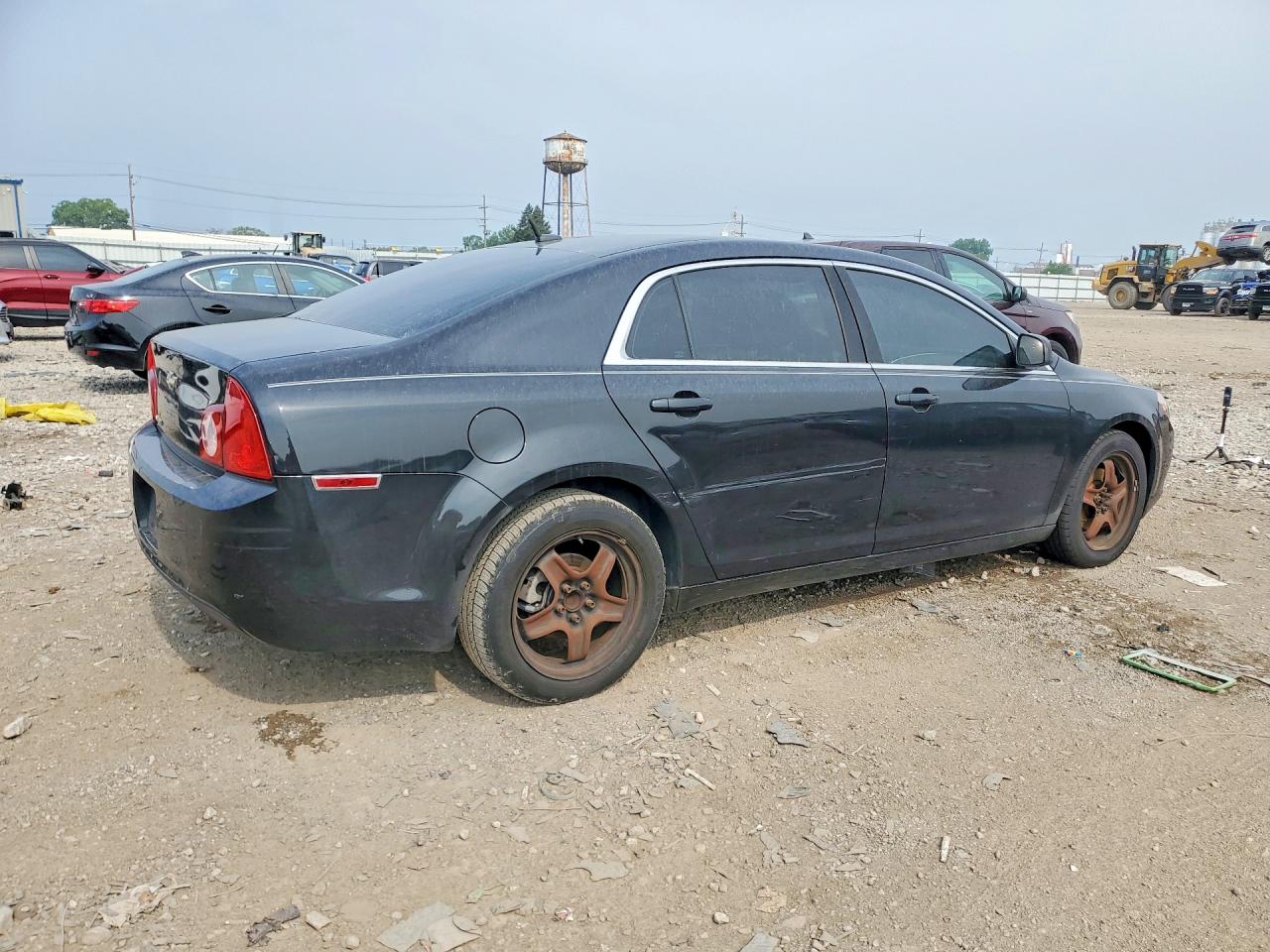 2011 Chevrolet Malibu Ls Black vin: 1G1ZB5E19BF174058