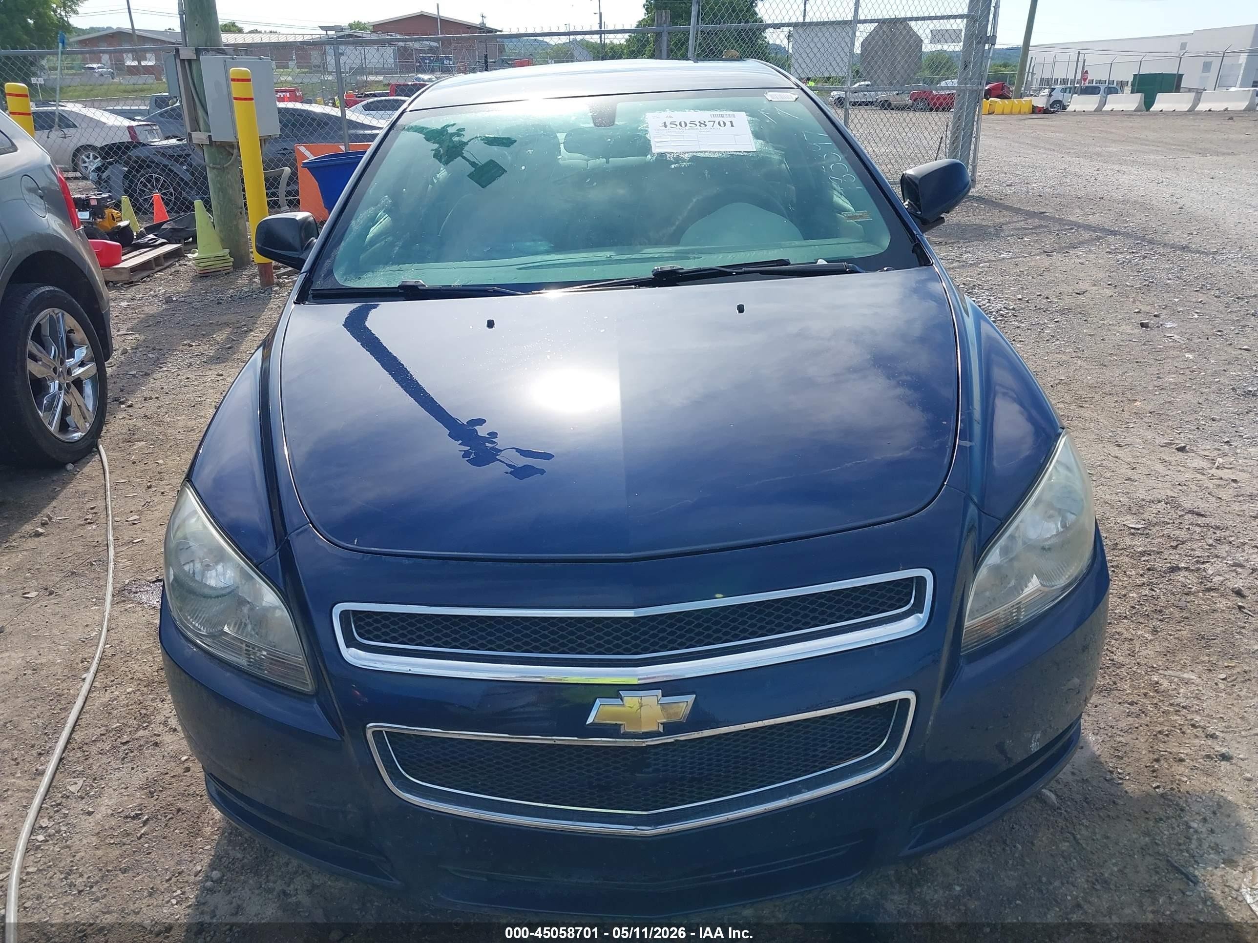 2011 Chevrolet Malibu Ls Dark Blue vin: 1G1ZB5E19BF185397
