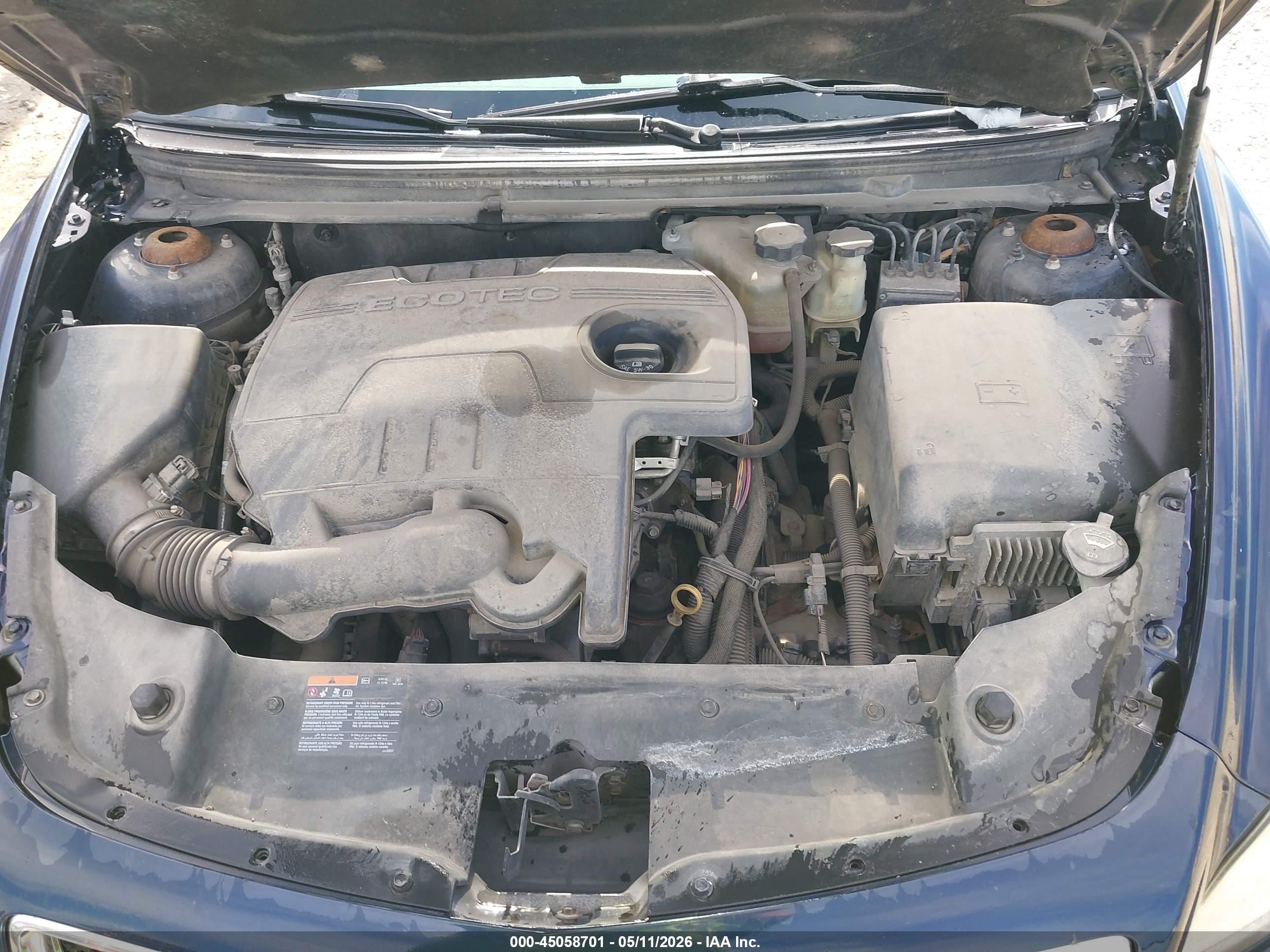 2011 Chevrolet Malibu Ls Dark Blue vin: 1G1ZB5E19BF185397