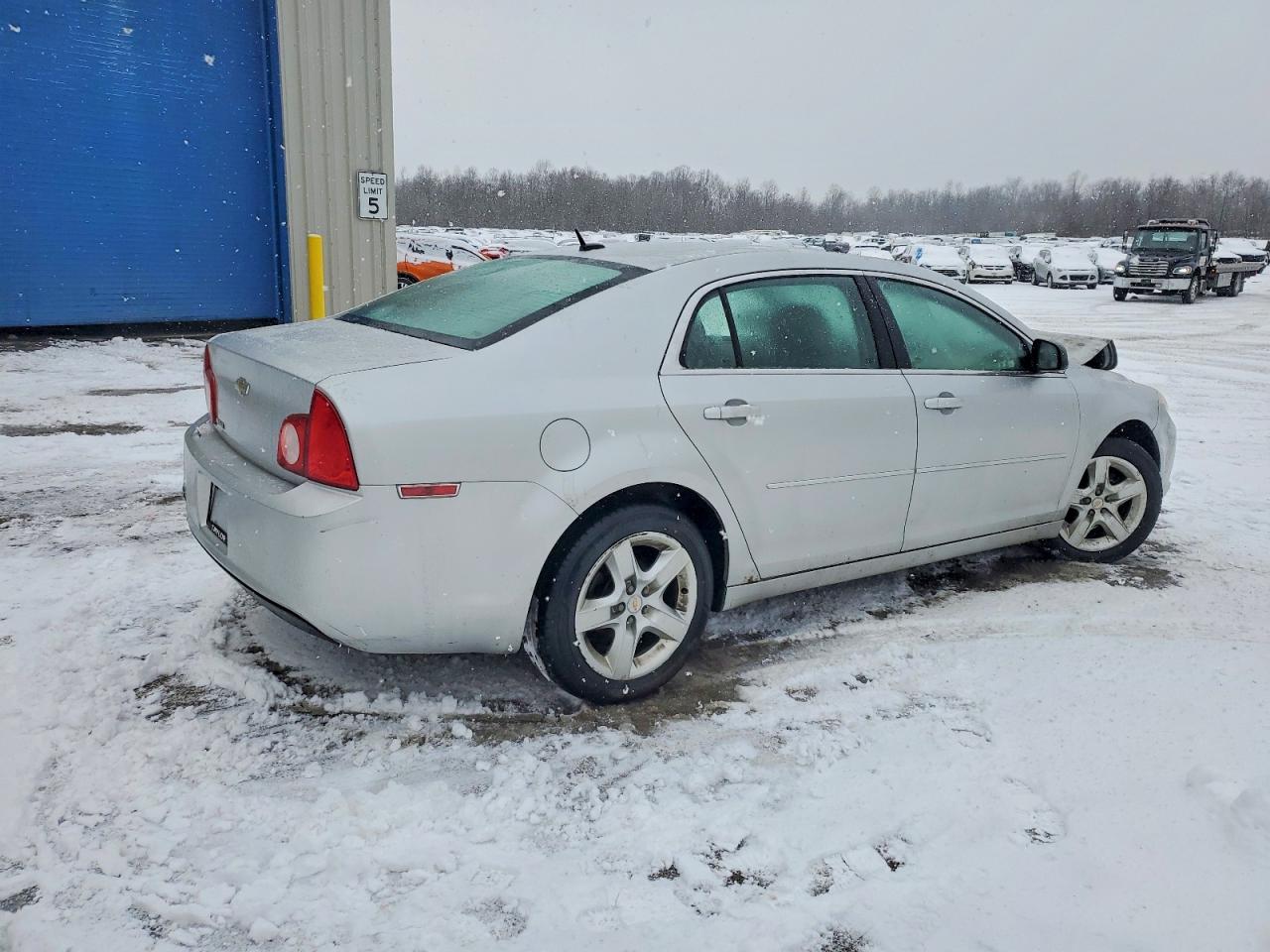 2011 Chevrolet Malibu Ls Silver vin: 1G1ZB5E19BF188994