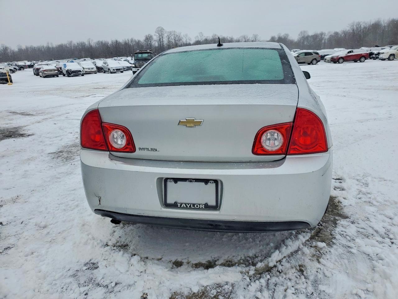 2011 Chevrolet Malibu Ls Silver vin: 1G1ZB5E19BF188994