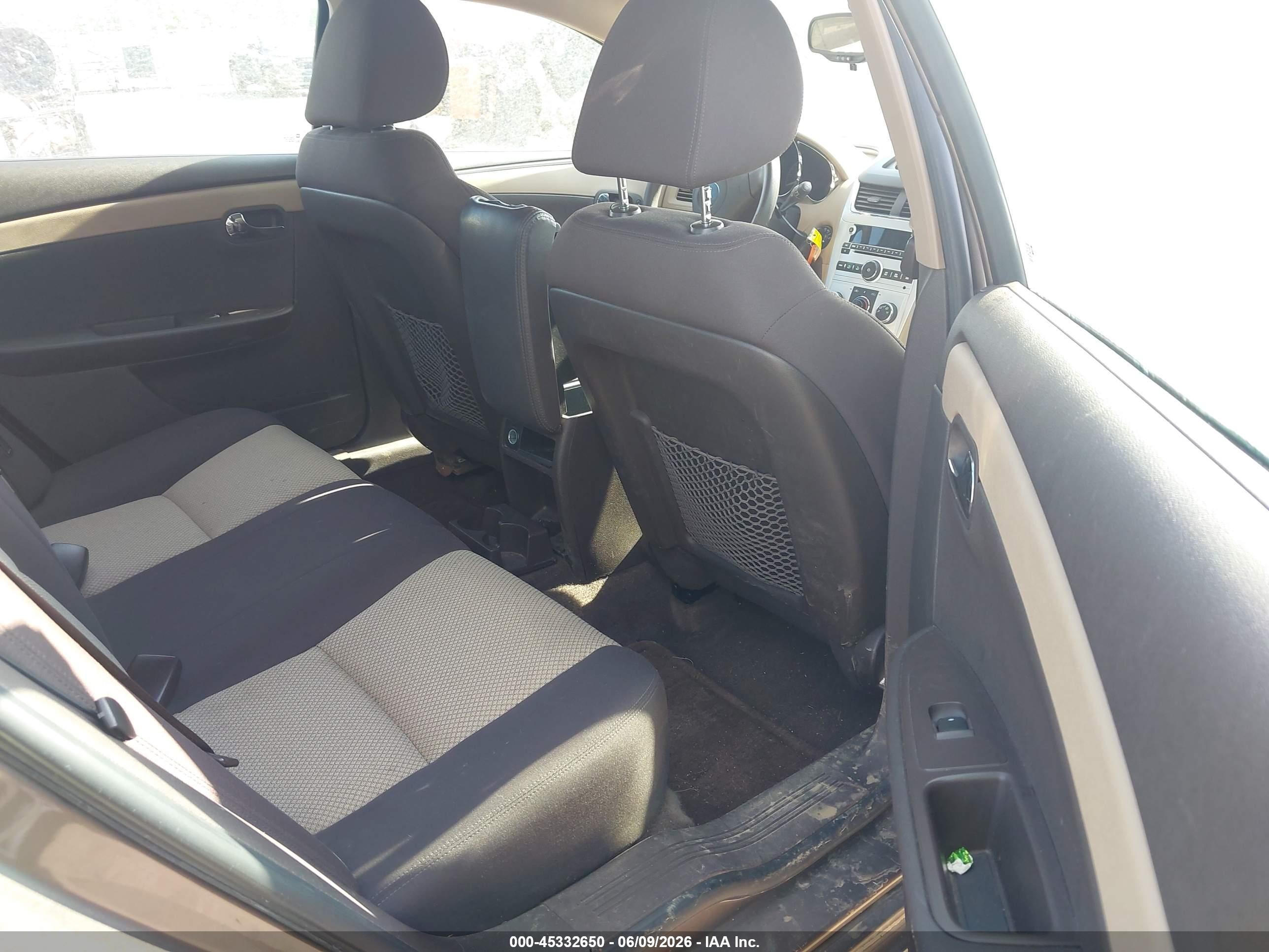 2011 Chevrolet Malibu Ls Brown vin: 1G1ZB5E19BF204501