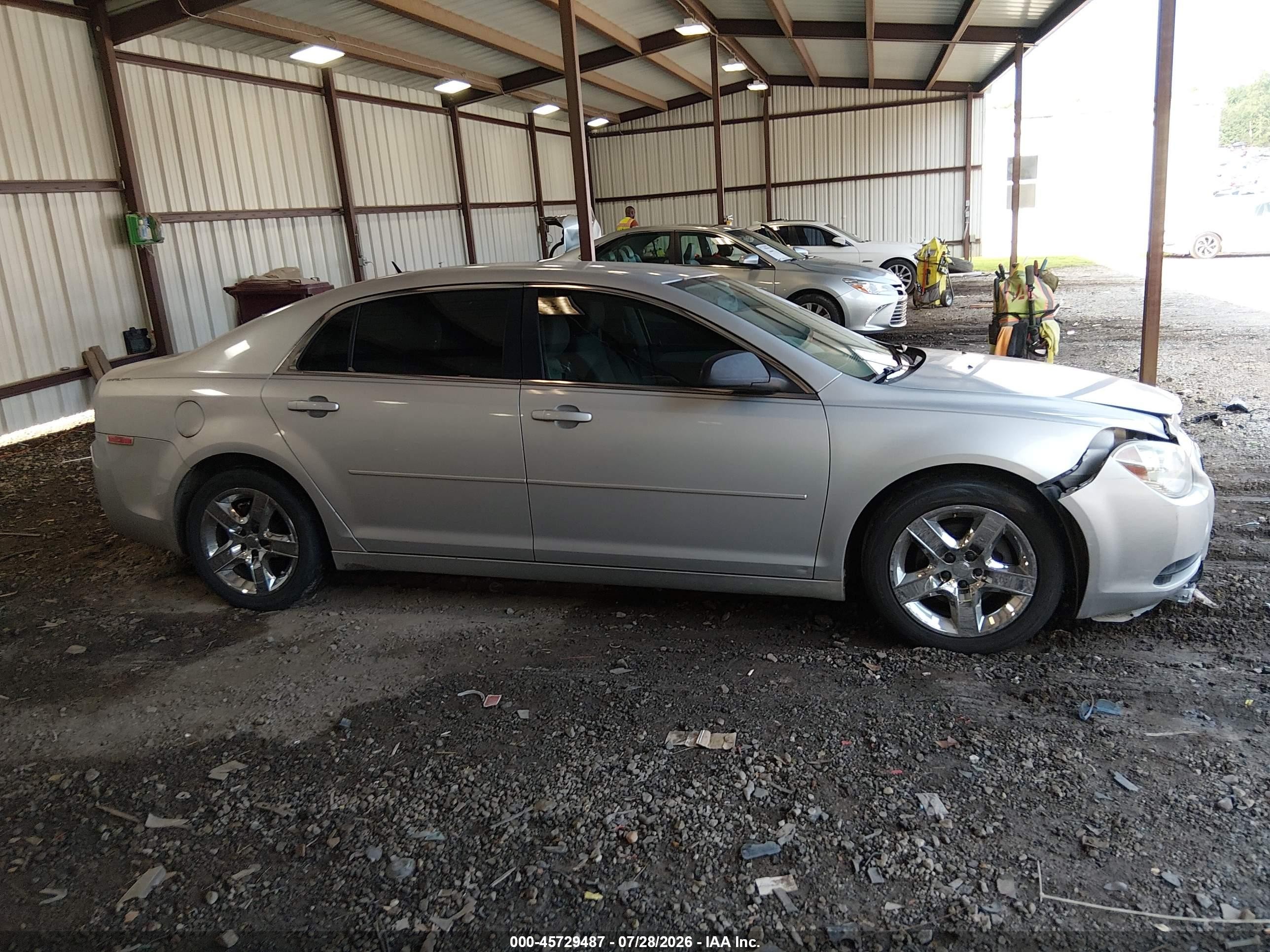 2011 Chevrolet Malibu Ls Silver vin: 1G1ZB5E19BF295771