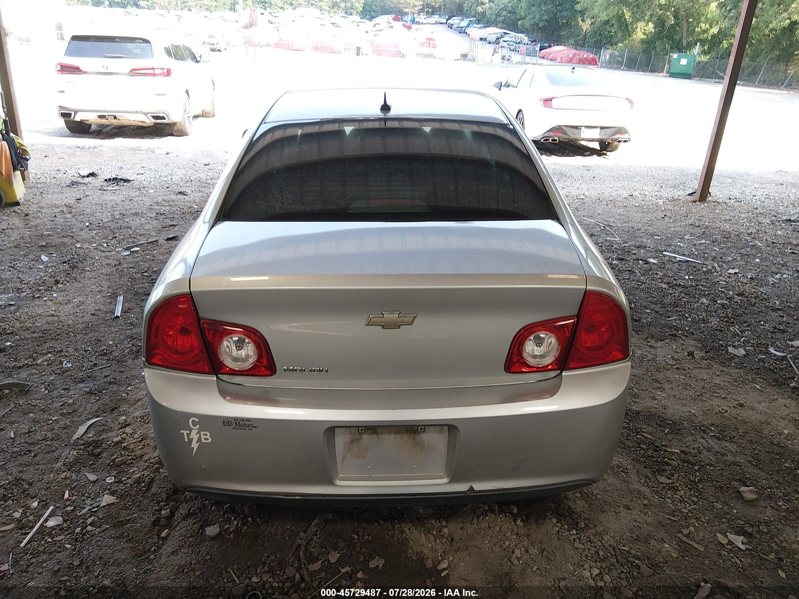 2011 Chevrolet Malibu Ls Silver vin: 1G1ZB5E19BF295771