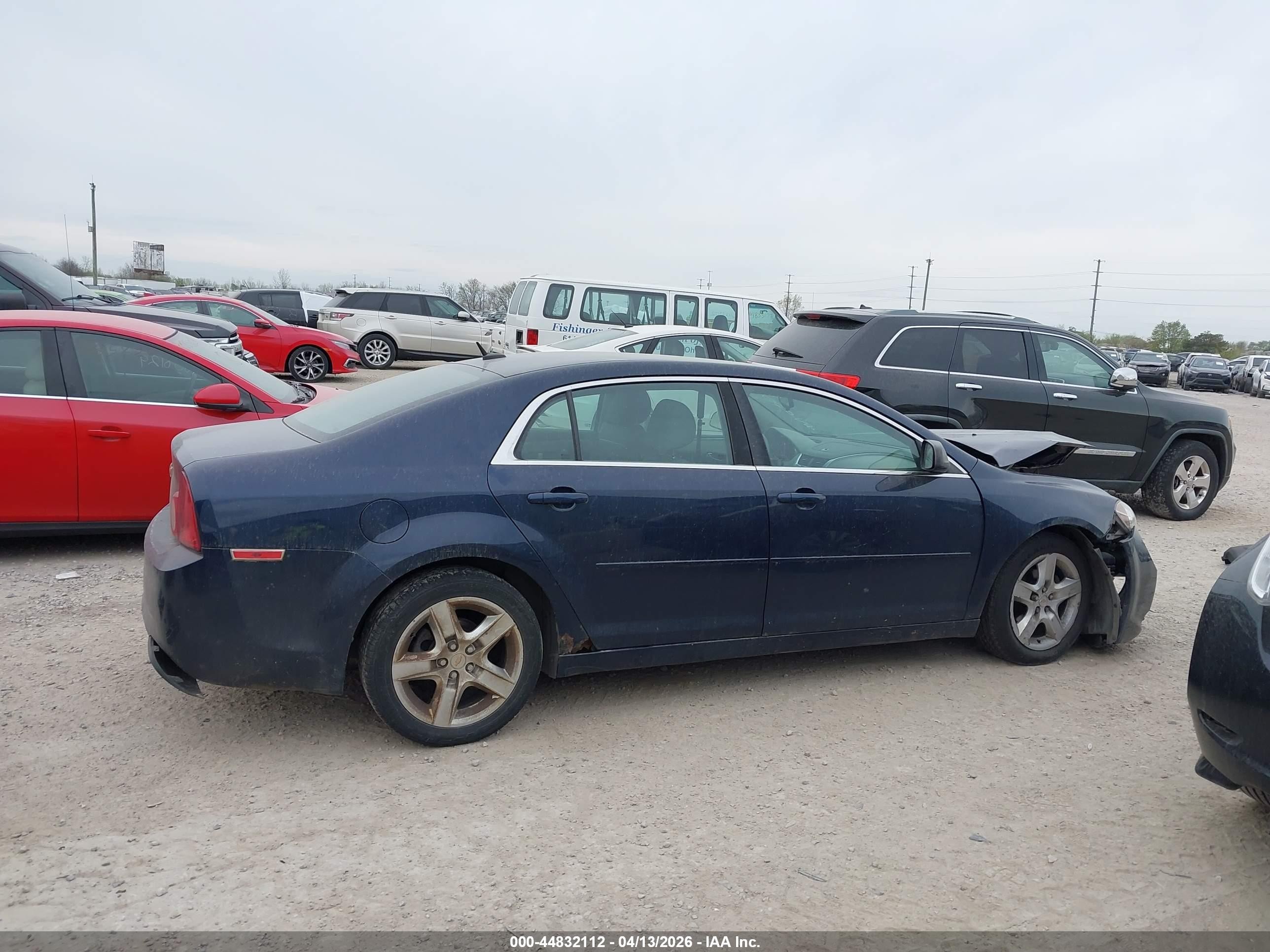 2011 Chevrolet Malibu Ls Blue vin: 1G1ZB5E19BF369478