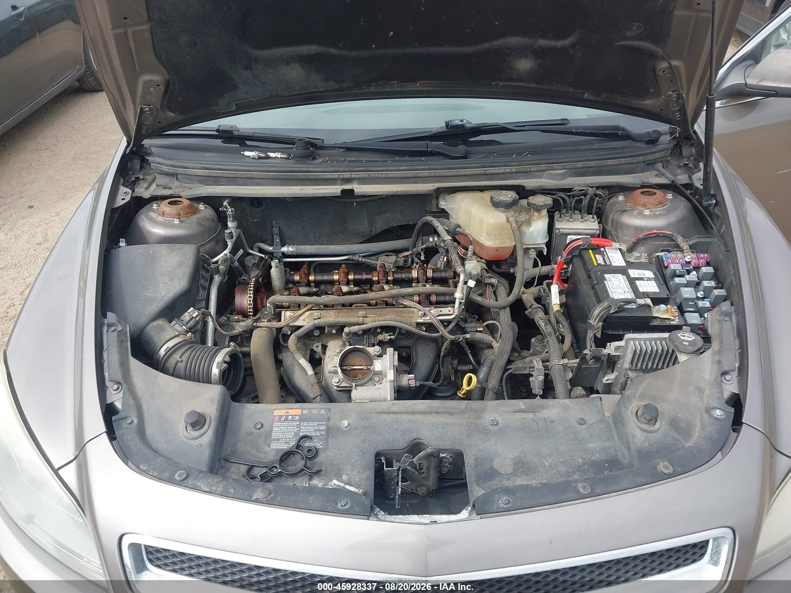 2011 Chevrolet Malibu Ls Brown vin: 1G1ZB5E1XBF140422