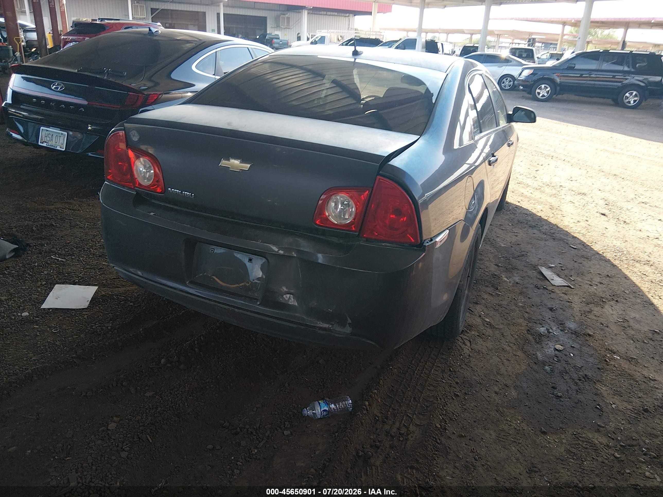 2011 Chevrolet Malibu Ls Gray vin: 1G1ZB5E1XBF150738