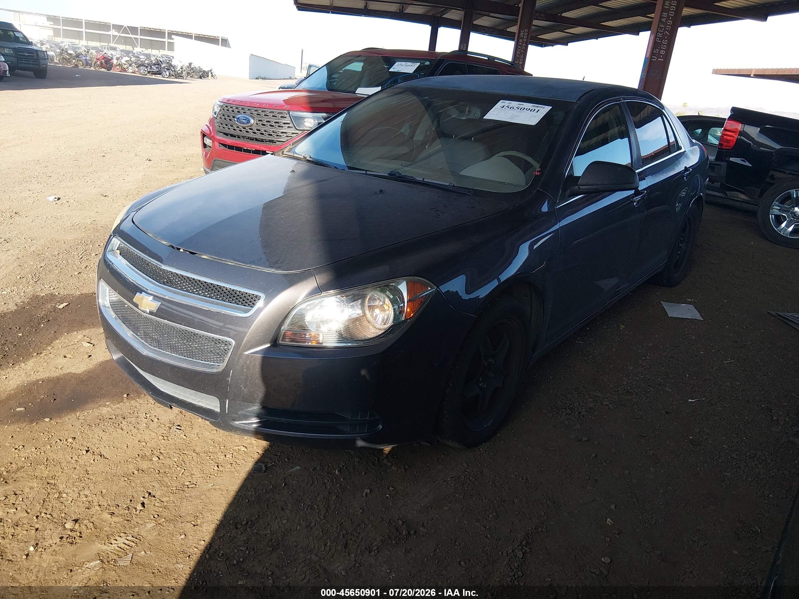 2011 Chevrolet Malibu Ls Gray vin: 1G1ZB5E1XBF150738