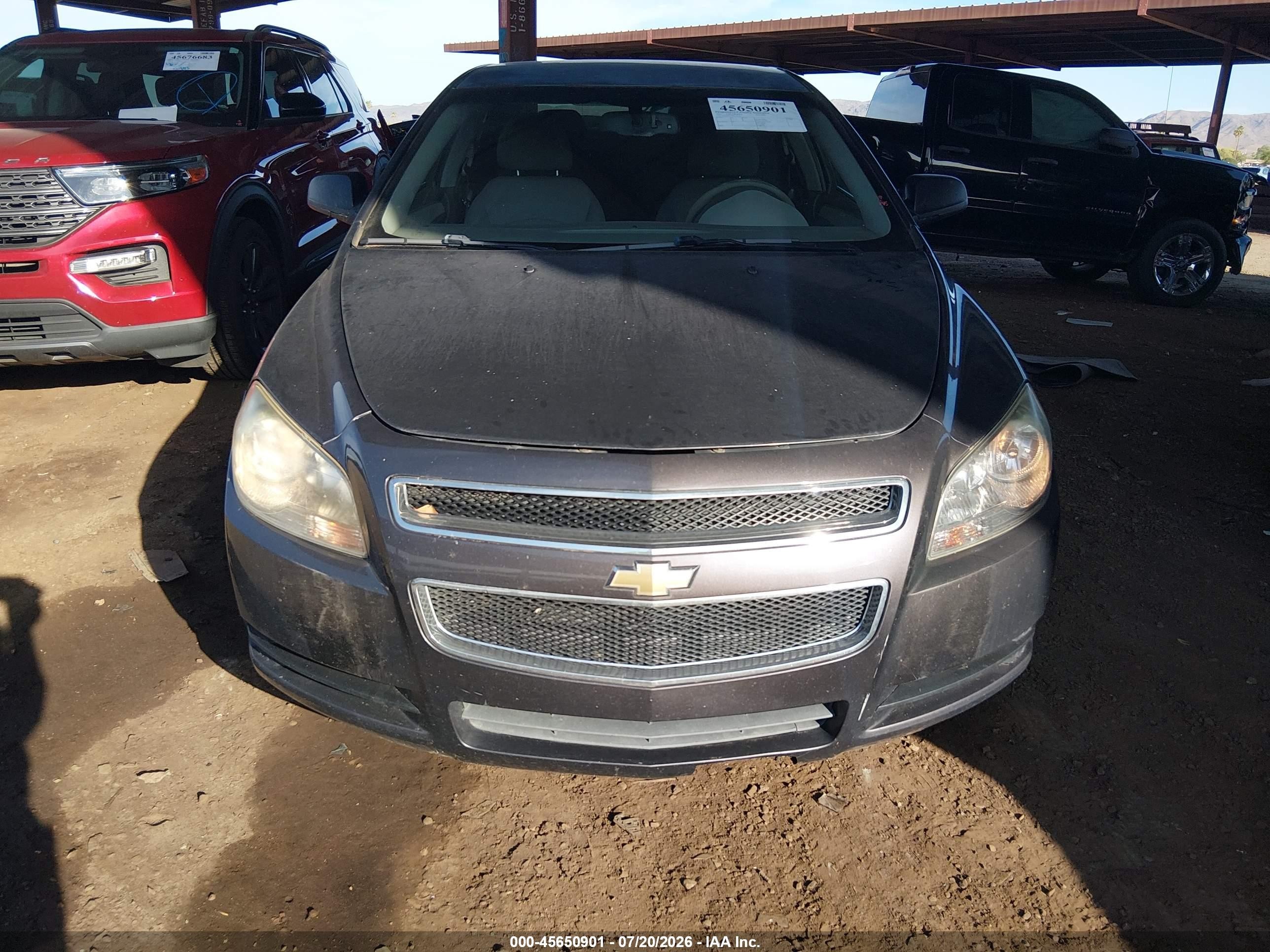 2011 Chevrolet Malibu Ls Gray vin: 1G1ZB5E1XBF150738