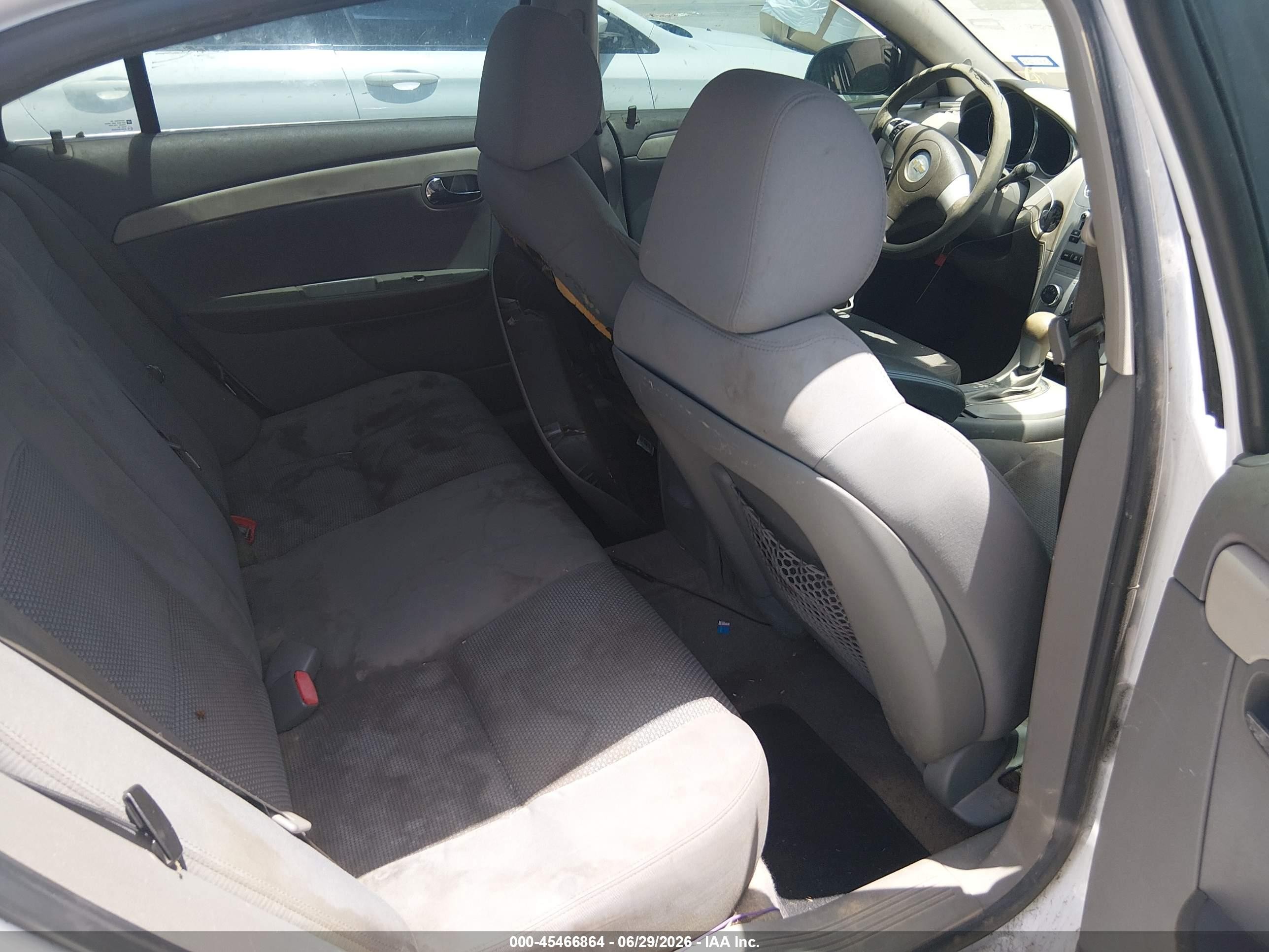 2011 Chevrolet Malibu Ls White vin: 1G1ZB5E1XBF209481