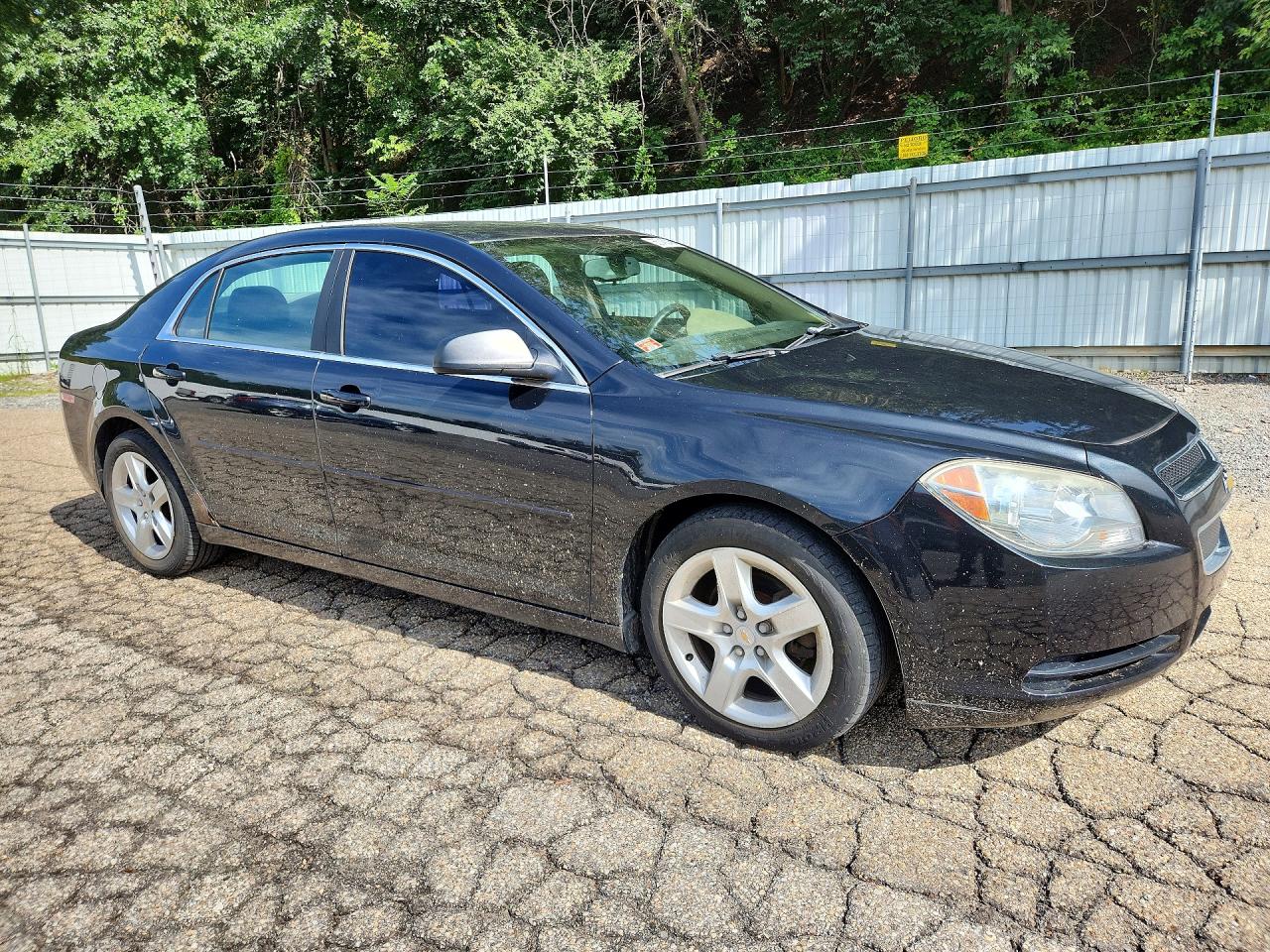2011 Chevrolet Malibu Ls Black vin: 1G1ZB5E1XBF215944