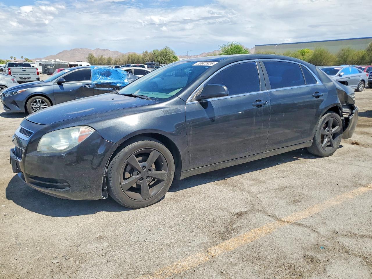 2011 Chevrolet Malibu Ls Black vin: 1G1ZB5E1XBF255442
