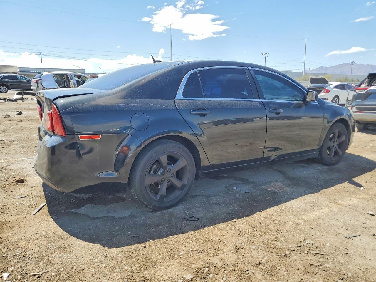 2011 Chevrolet Malibu Ls Black vin: 1G1ZB5E1XBF255442