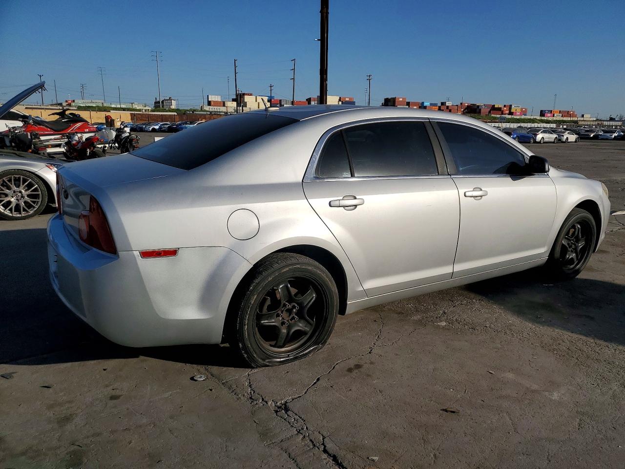 2011 Chevrolet Malibu Ls Silver vin: 1G1ZB5E1XBF330883