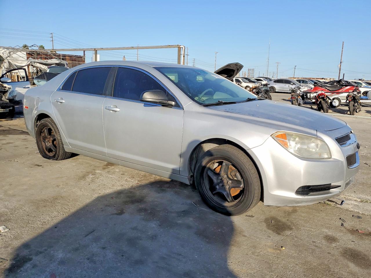 2011 Chevrolet Malibu Ls Silver vin: 1G1ZB5E1XBF330883