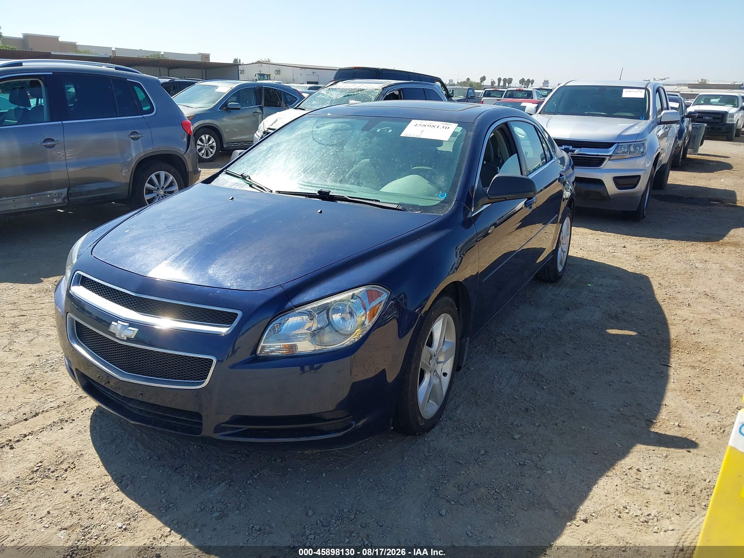 2011 Chevrolet Malibu Ls Синий vin: 1G1ZB5E1XBF366363
