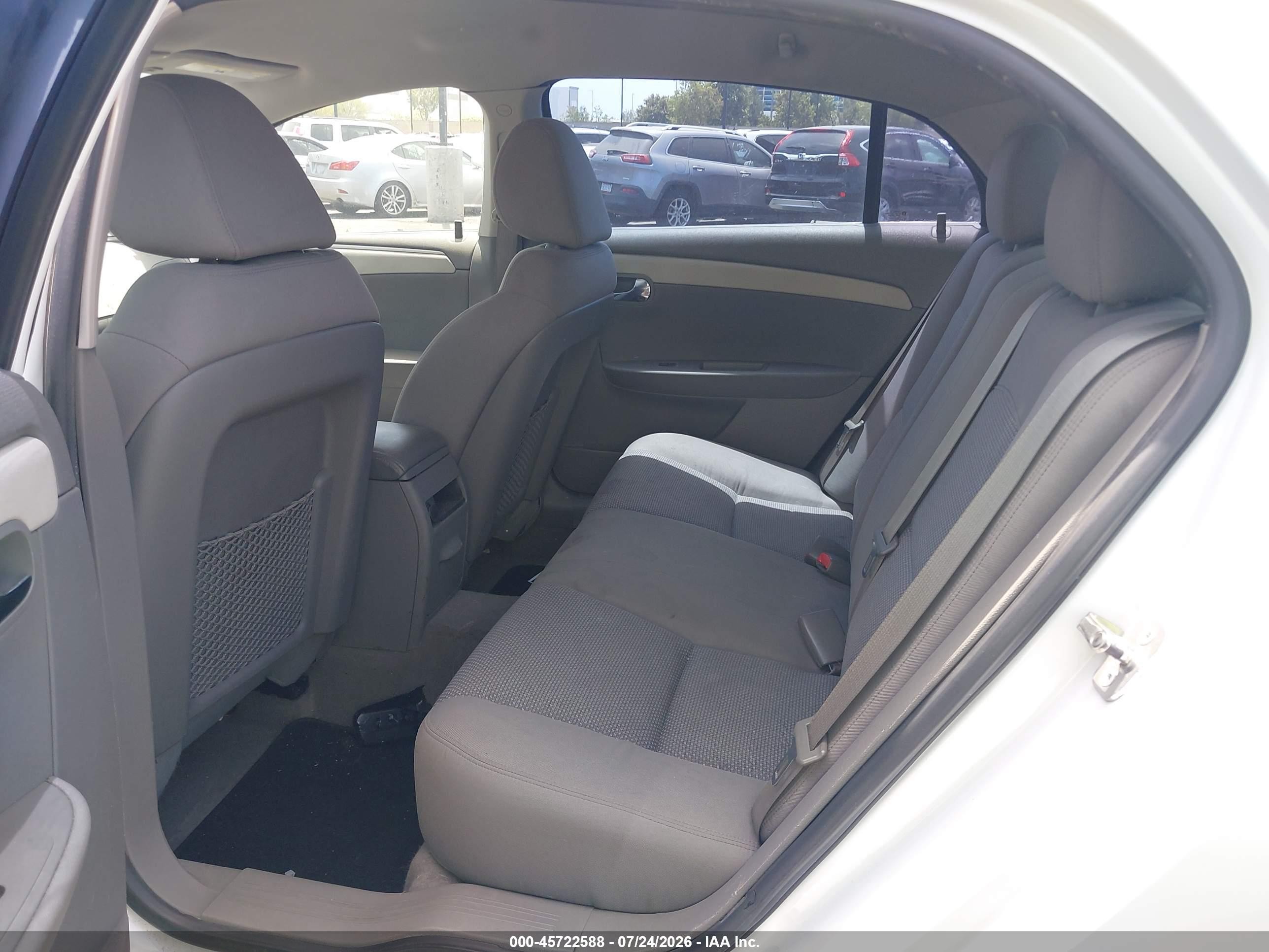 2011 Chevrolet Malibu Ls White vin: 1G1ZB5E1XBF391649