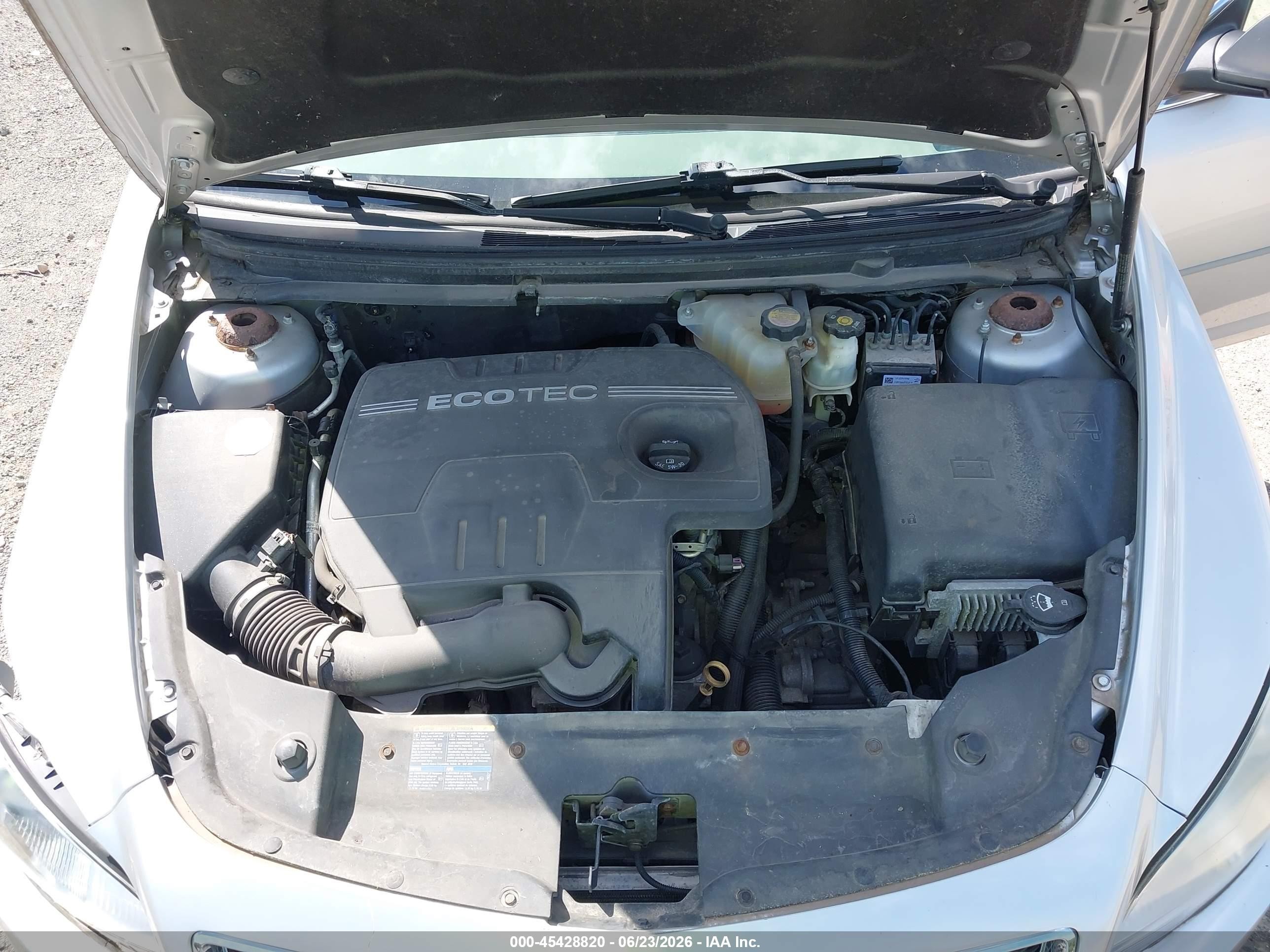 2010 Chevrolet Malibu Ls Silver vin: 1G1ZB5EB0AF161089
