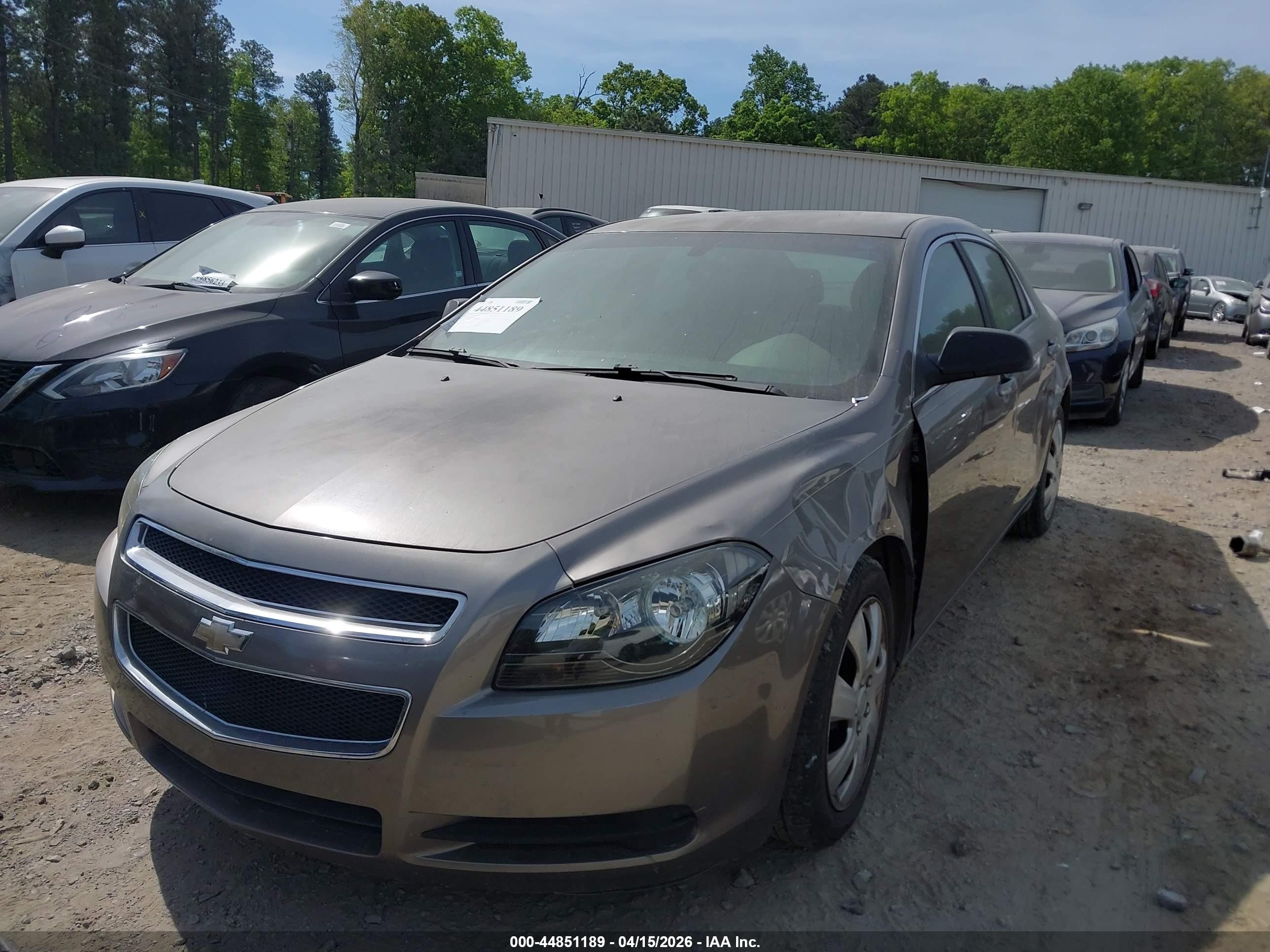 2010 Chevrolet Malibu Ls Beige vin: 1G1ZB5EB0AF260785