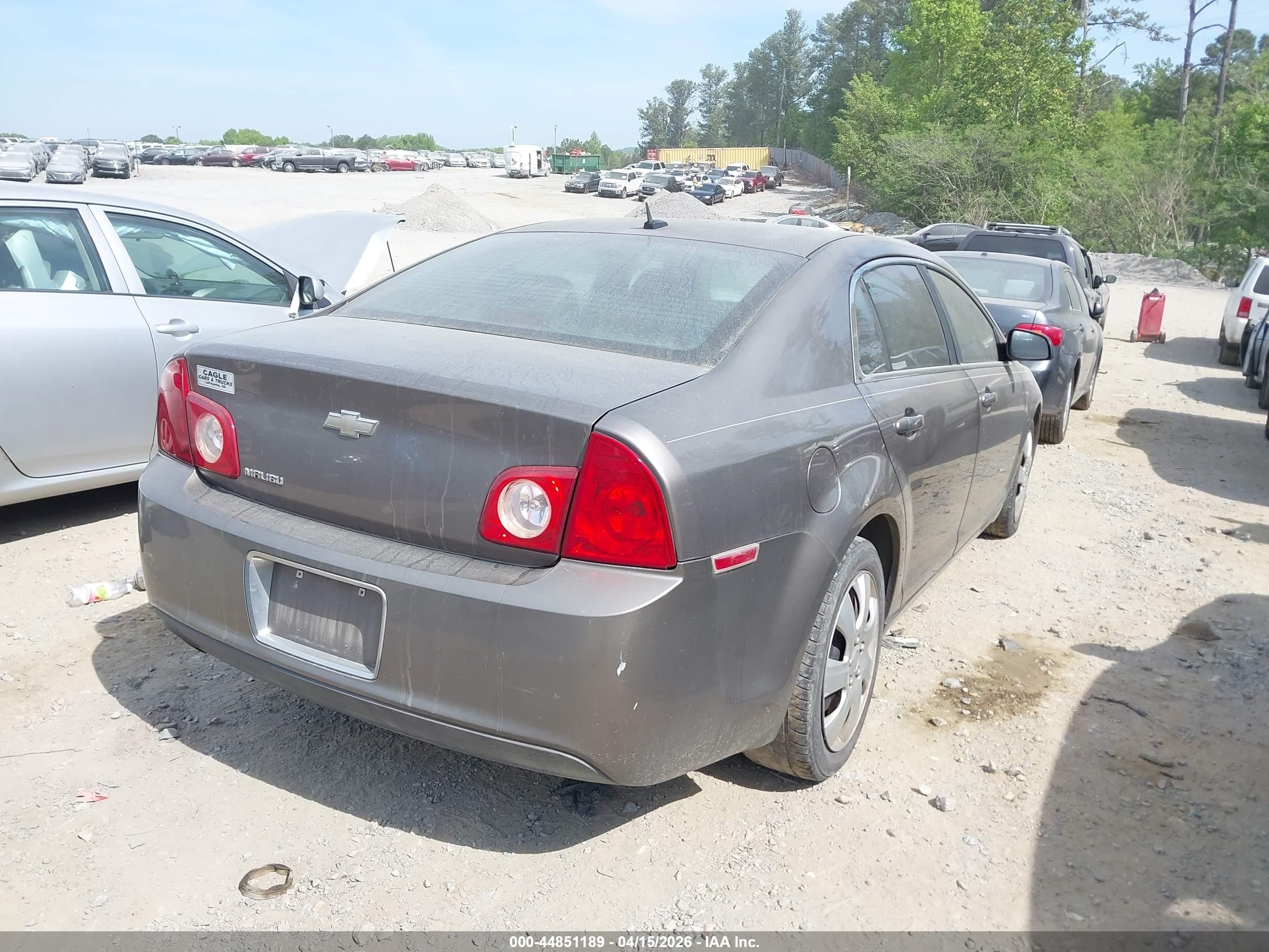 2010 Chevrolet Malibu Ls Beige vin: 1G1ZB5EB0AF260785