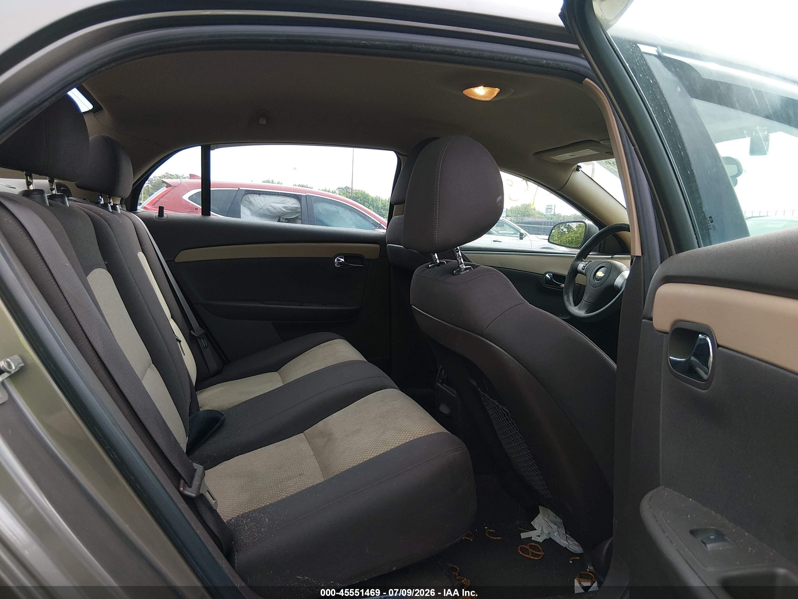 2010 Chevrolet Malibu Ls Brown vin: 1G1ZB5EB0AF280051