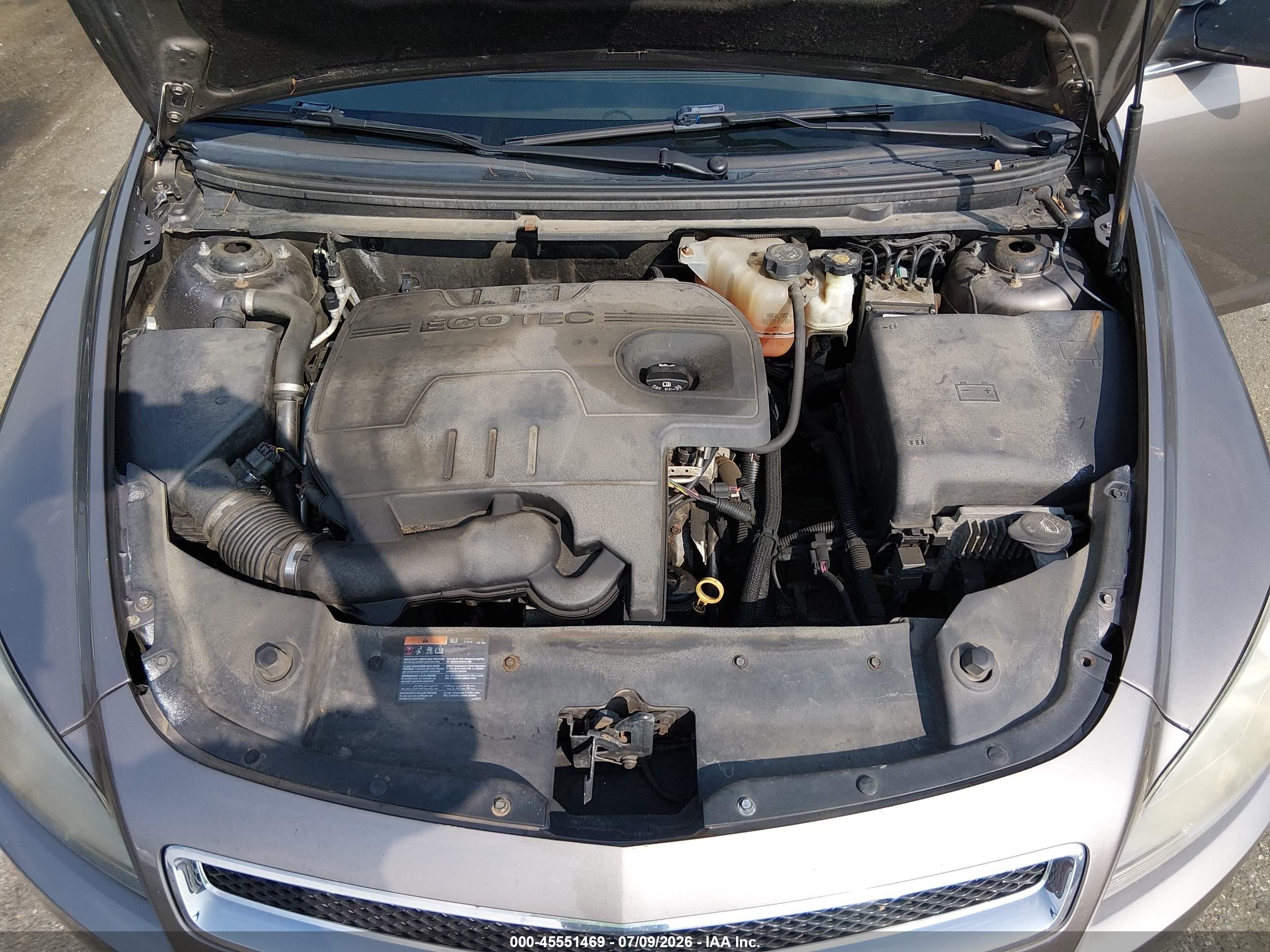 2010 Chevrolet Malibu Ls Brown vin: 1G1ZB5EB0AF280051