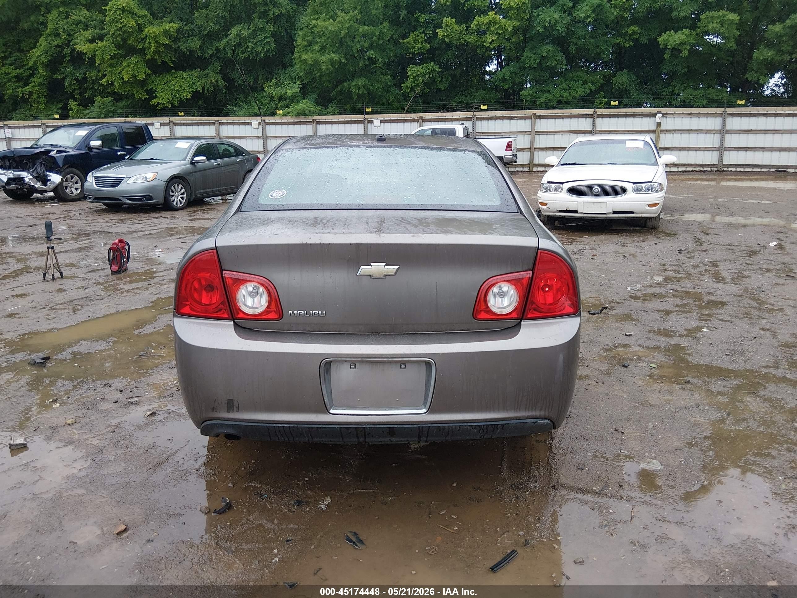 2010 Chevrolet Malibu Ls Gray vin: 1G1ZB5EB1AF103380