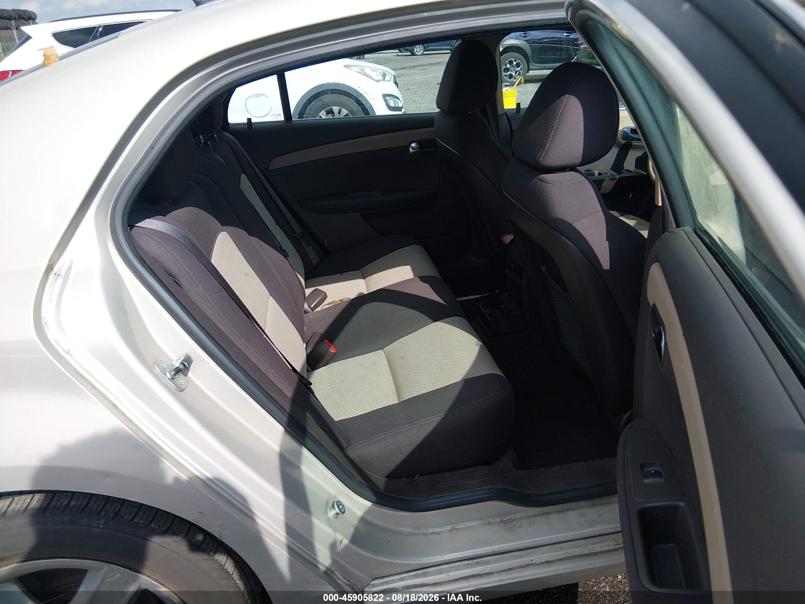 2010 Chevrolet Malibu Ls Brown vin: 1G1ZB5EB1AF260486