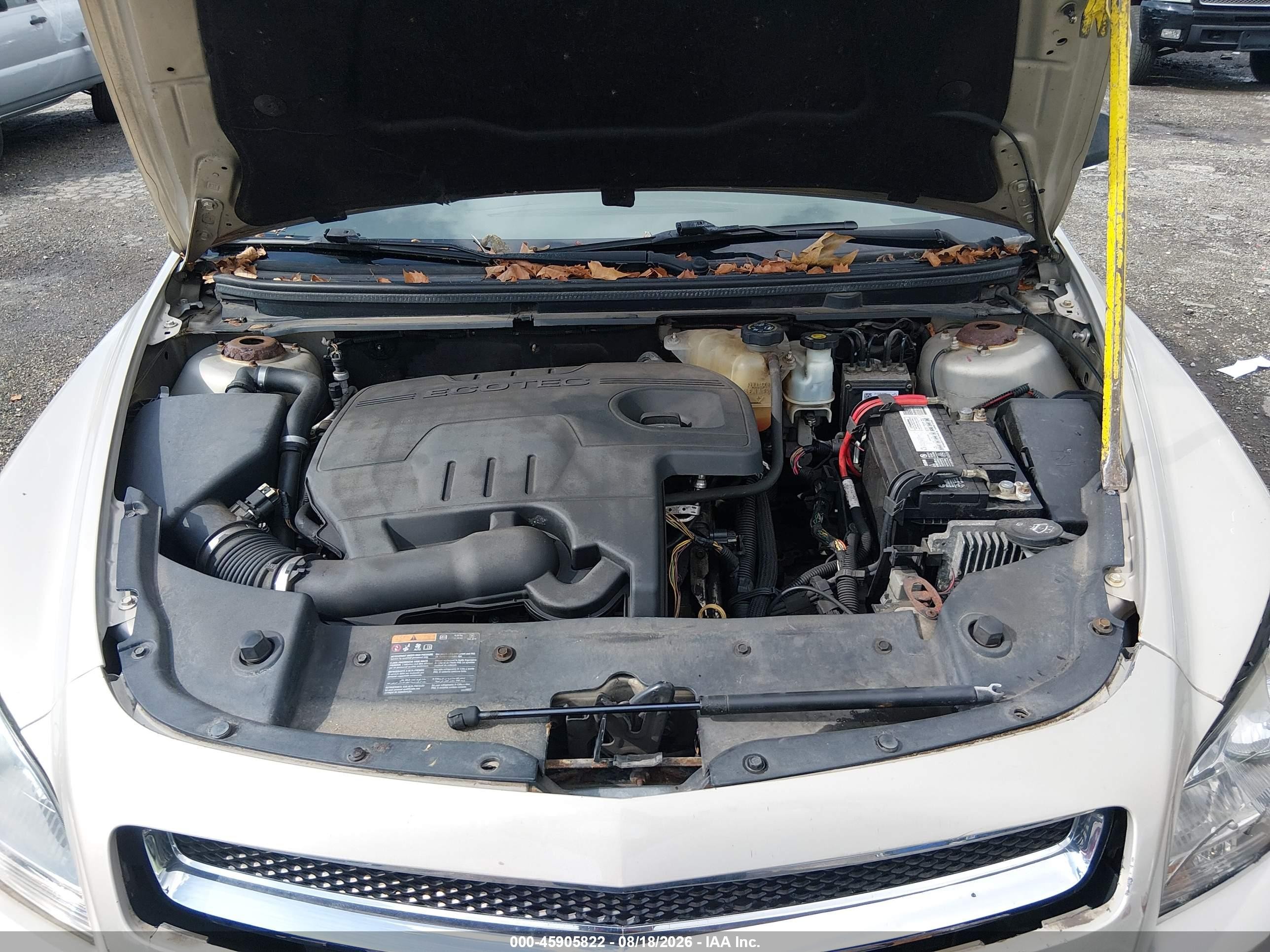 2010 Chevrolet Malibu Ls Brown vin: 1G1ZB5EB1AF260486