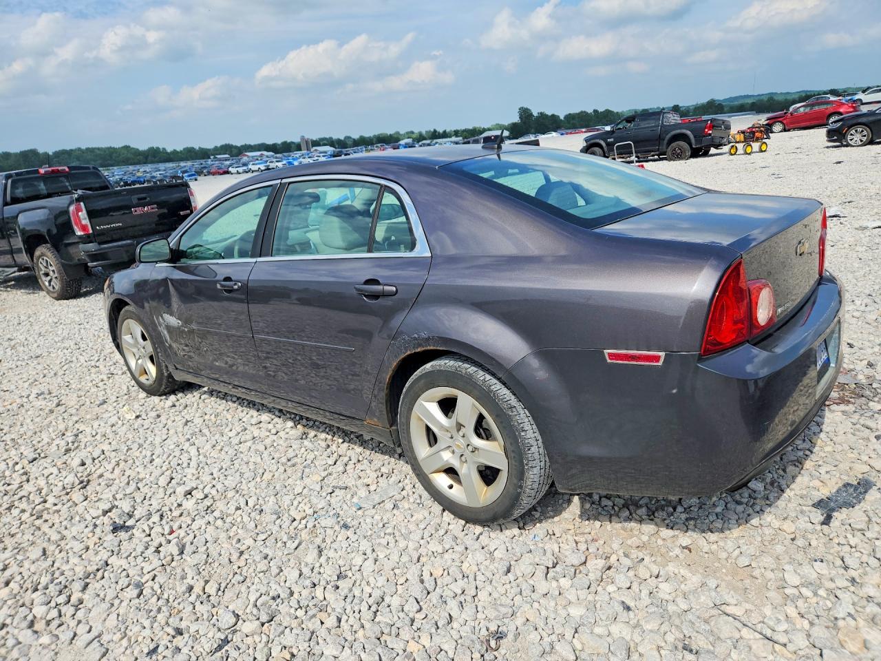 2010 Chevrolet Malibu Ls Black vin: 1G1ZB5EB2A4134536