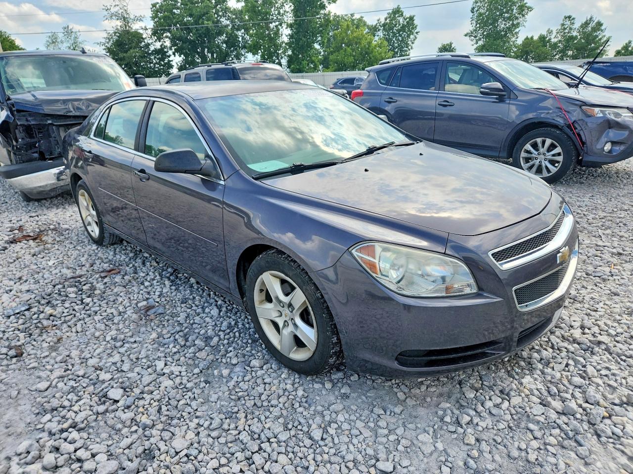 2010 Chevrolet Malibu Ls Black vin: 1G1ZB5EB2A4134536