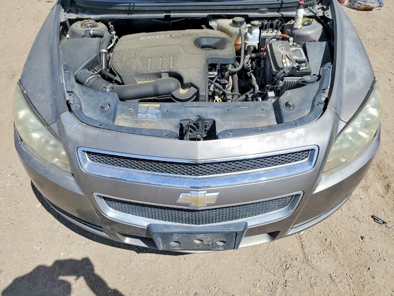 2010 Chevrolet Malibu Ls Brown vin: 1G1ZB5EB2AF119555